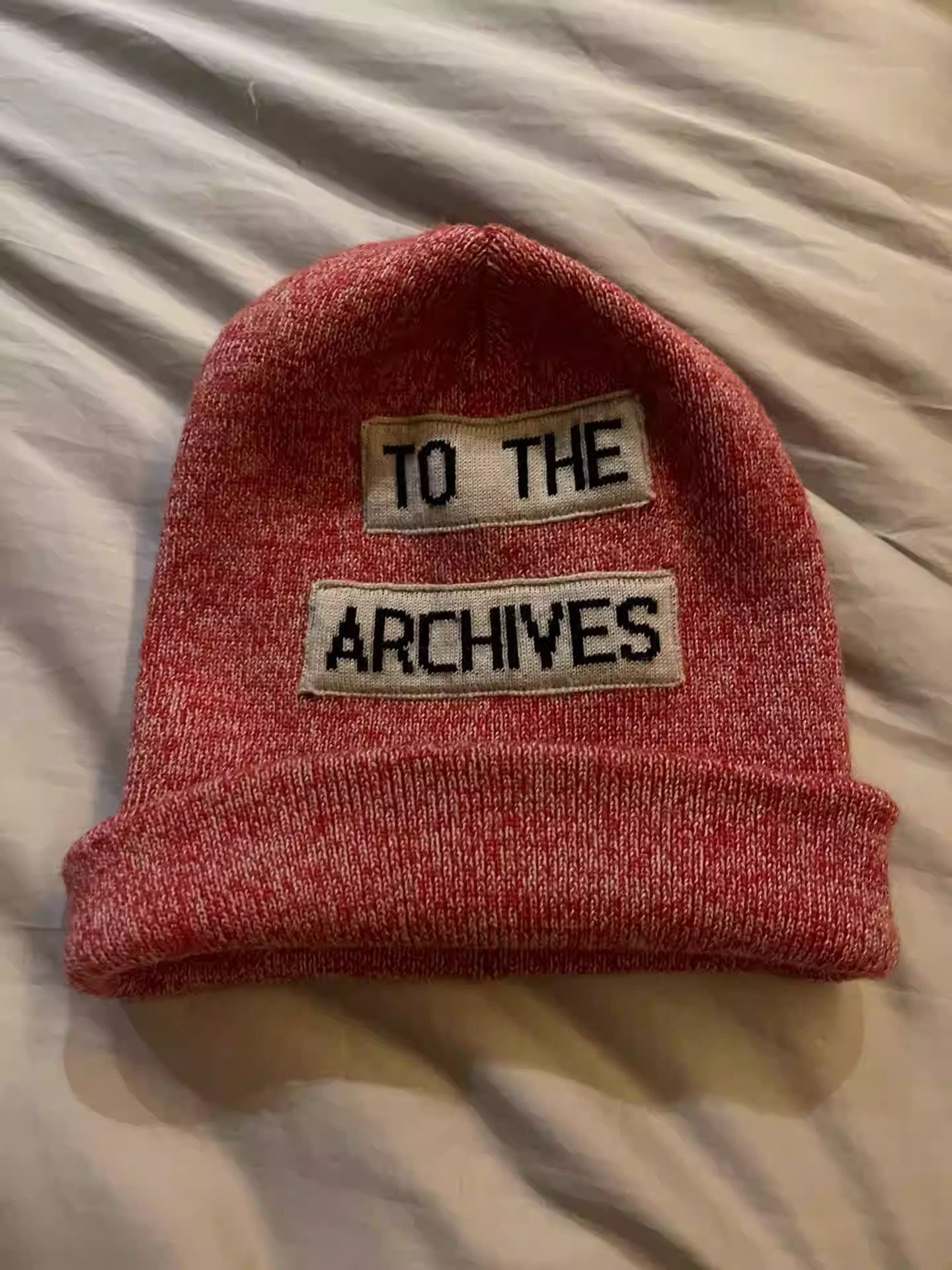 Raf Simons Raf Simons 15aw red cold cap-2505 Size ONE SIZE - 1 Thumbnail