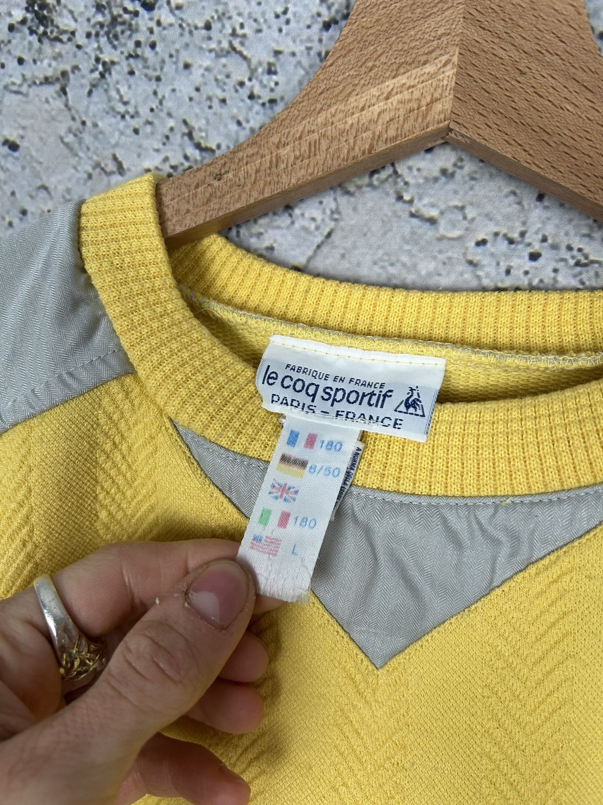 Le Coq Sportif Vintage Le Coq Sportif France Sportswear Crewneck 90s Size US L / EU 52-54 / 3 - 5 Thumbnail