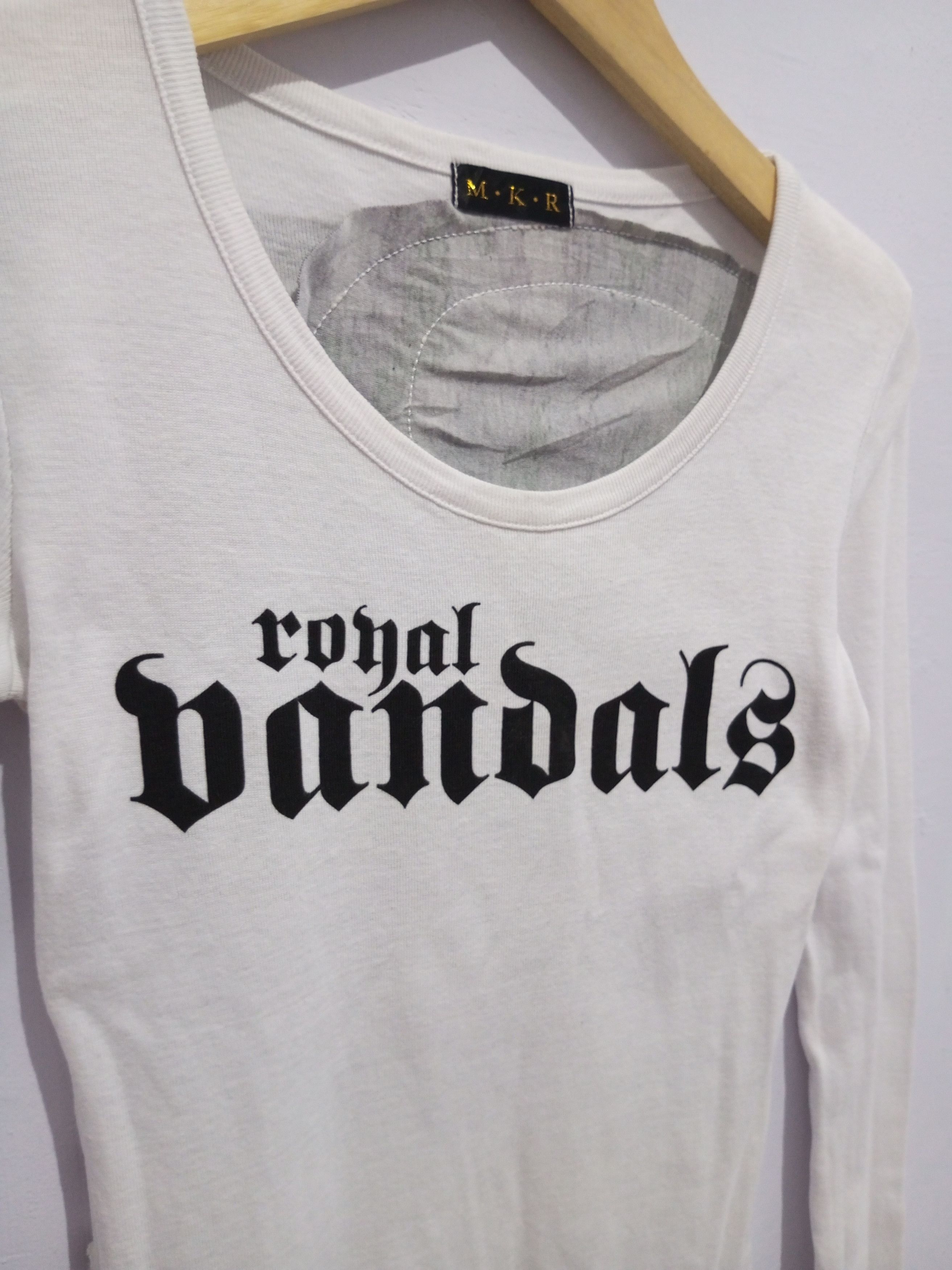 Japanese Brand Y2k M. K. R royal vandals patch big skull long sleeve Size S / US 4 / IT 40 - 6 Thumbnail