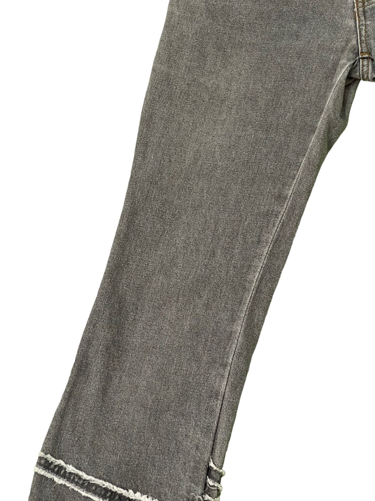 Japanese Brand Flare Jeans Skinny Lip Make Distress Stretch Boot Cut 6🟦4 Size US 29 - 6 Thumbnail