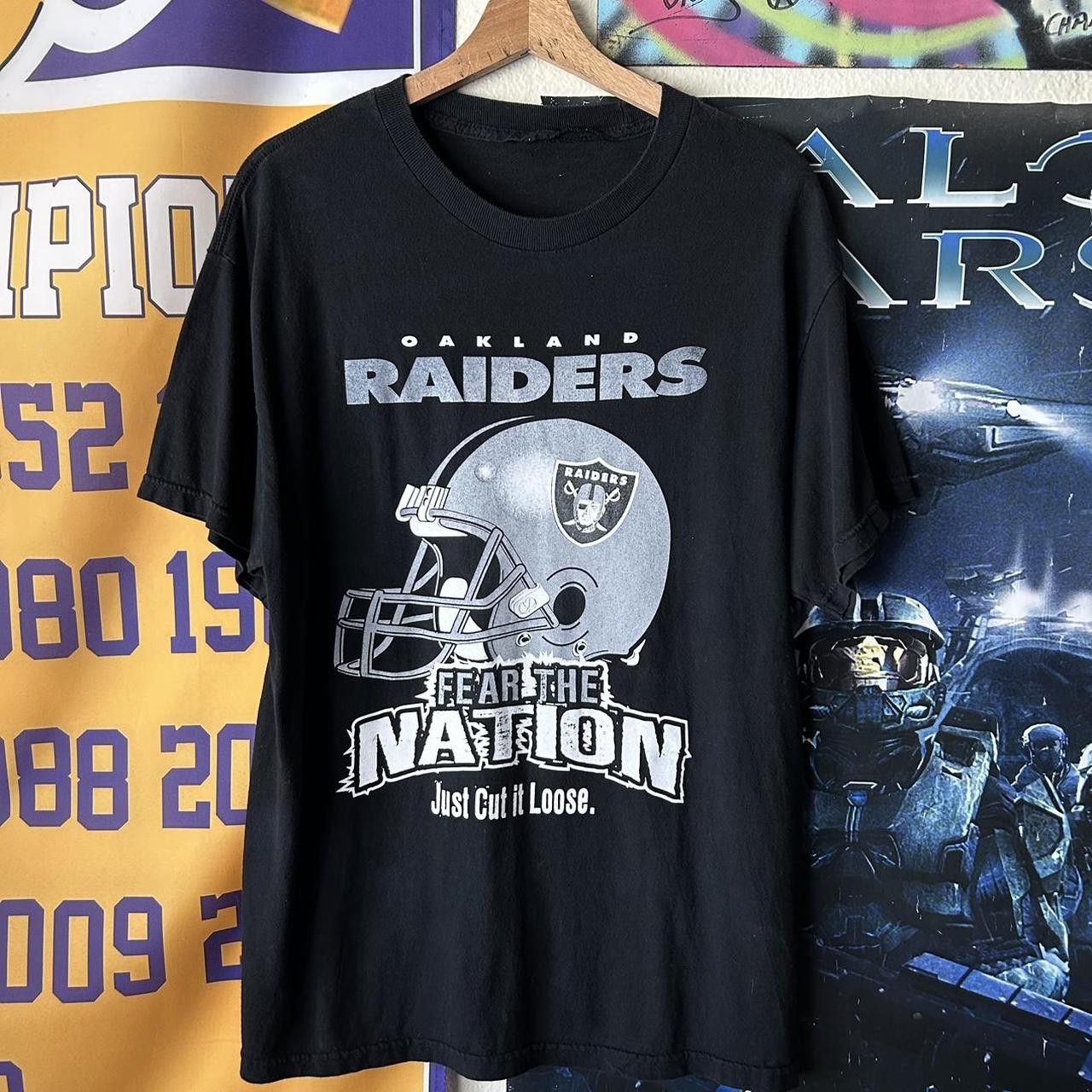 Oakland raiders compression shirt best sale