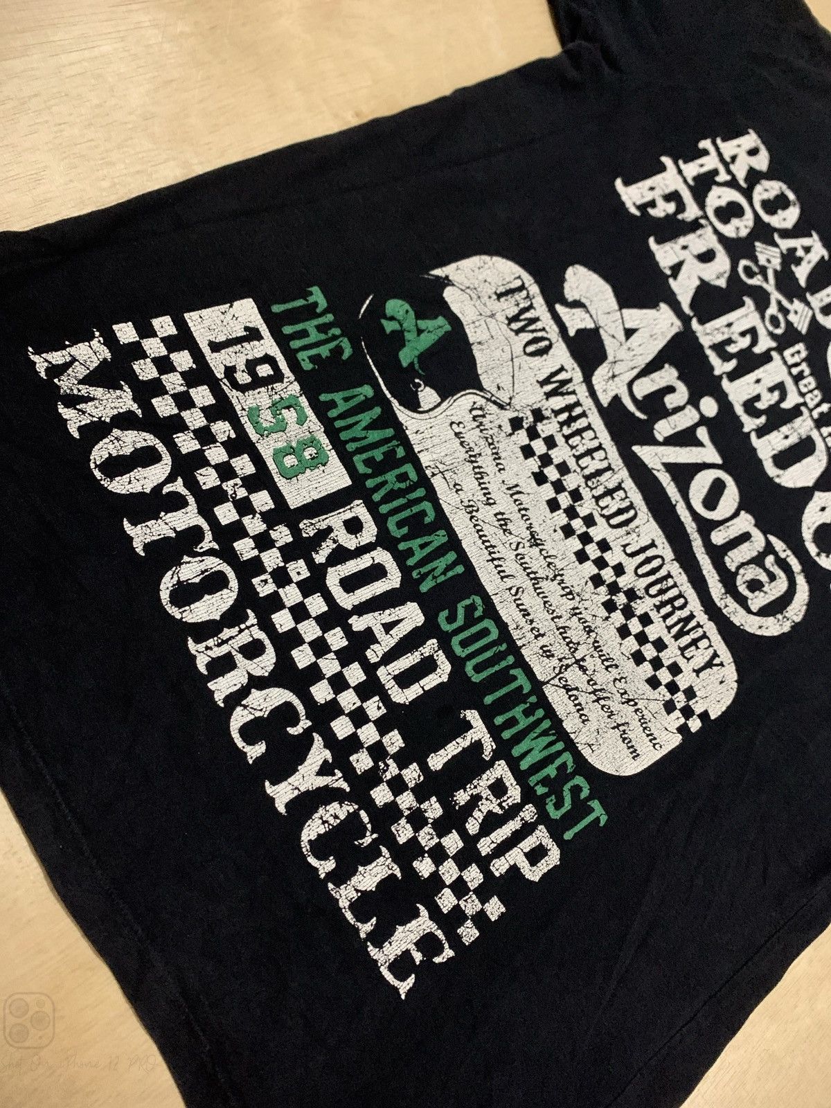 If Six Was Nine × Indian Motorcycle × Japanese Brand Y2k Jeaning Wild Motorcycle Tshirt Size US M / EU 48-50 / 2 - 4 Thumbnail