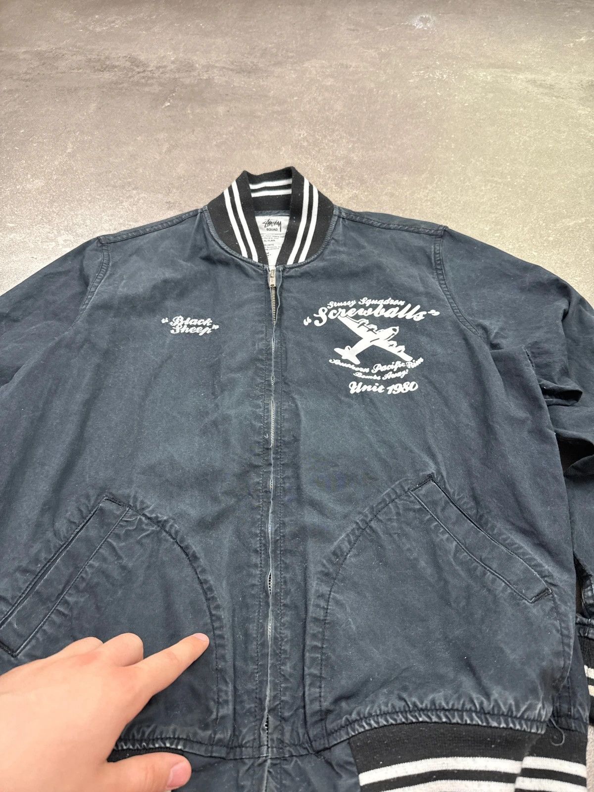 Stussy Stussy jacket street wear vintage 1990s 90s y2k Size US S / EU 44-46 / 1 - 3 Thumbnail