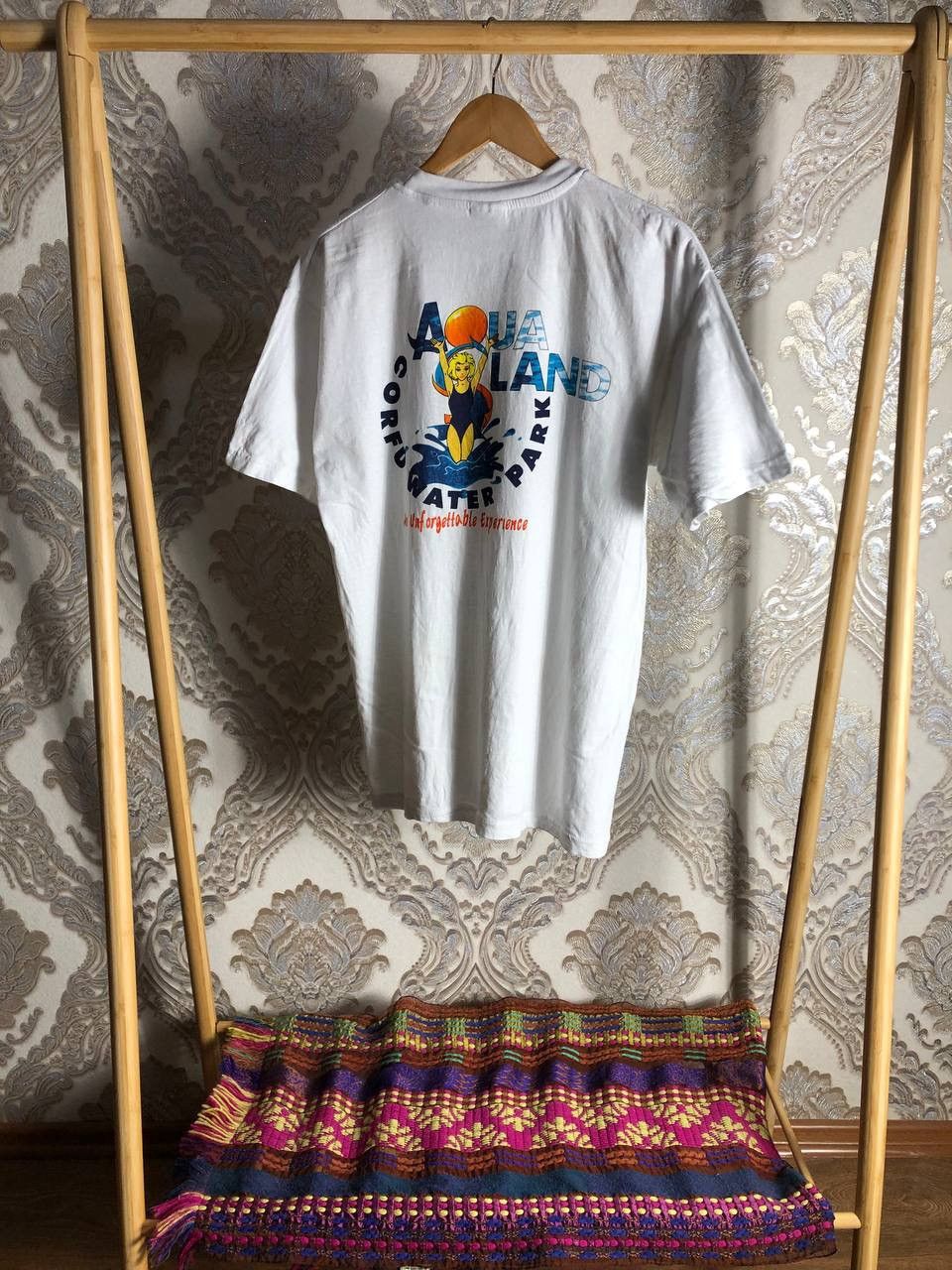 Cartoon Network VINTAGE AQUA LAND DOUBLE PRINTED RETRO T-SHIRT SURF Y2K 90s Size US L / EU 52-54 / 3 - 10 Thumbnail