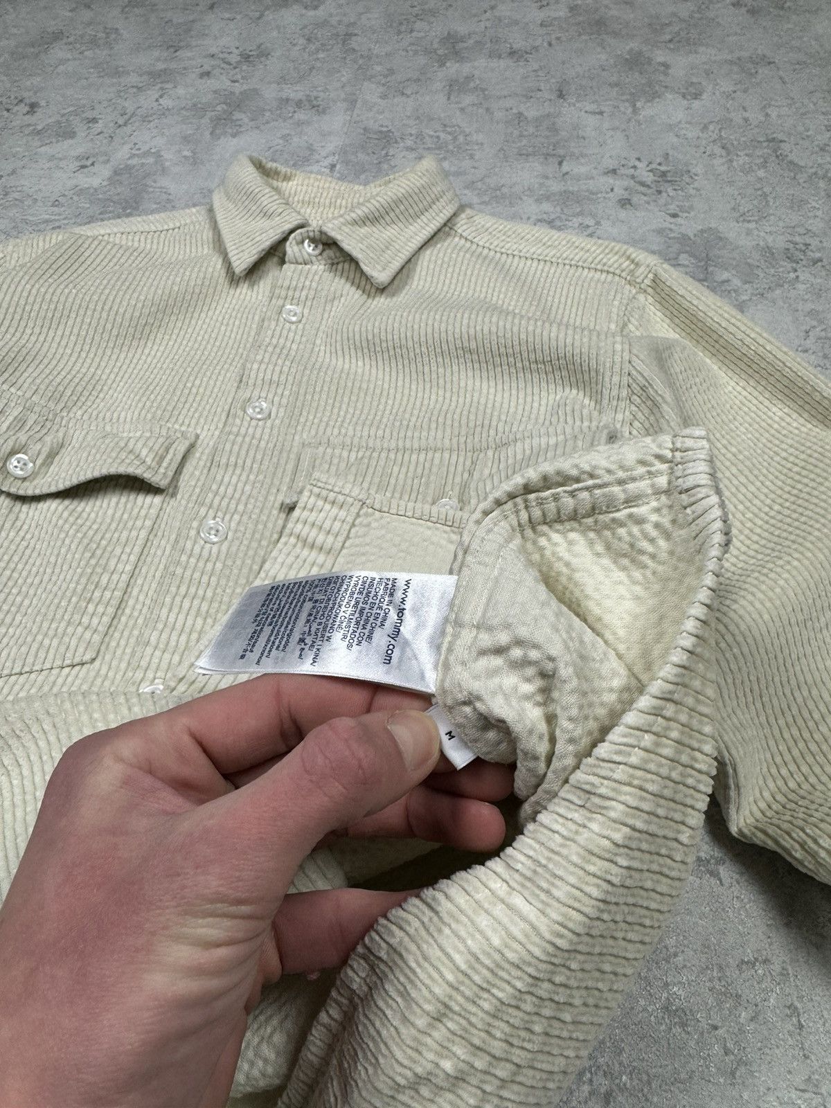 Tommy Hilfiger Lewis Hamilton Tommy Hilfiger Chunky Corduroy Shirt Size M Size US M / EU 48-50 / 2 - 14 Thumbnail