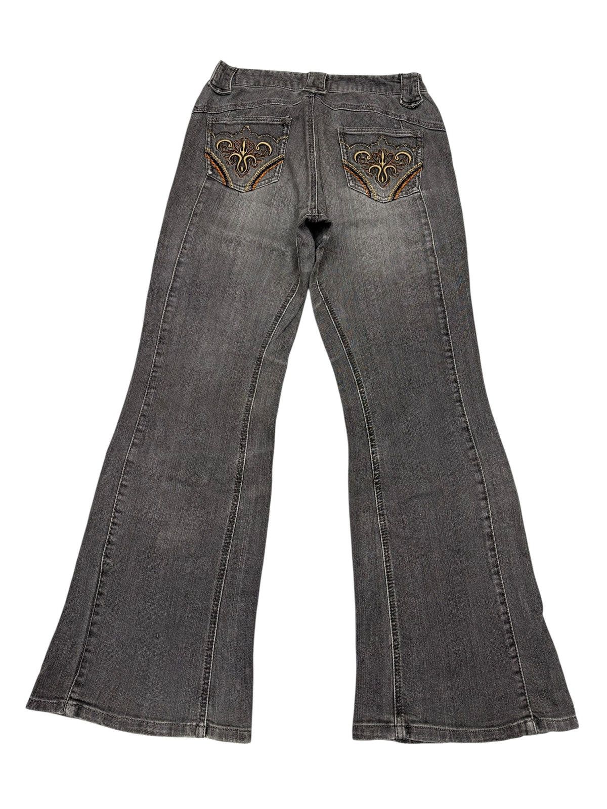 If Six Was Nine Vintage Flared Jeans Japanese Brand Nouvo x Nouvo Flare Jean Size US 28 / EU 44 - 8 Thumbnail