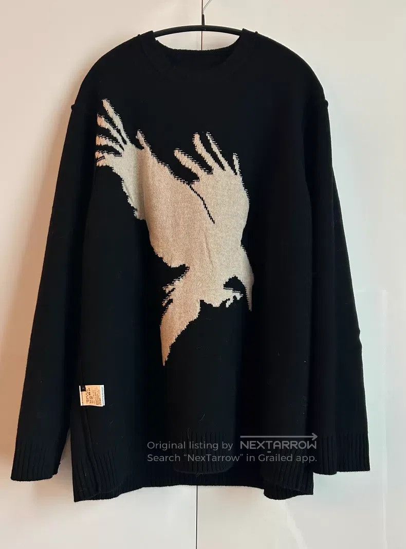 Yohji Yamamoto Yohji Yamamoto 23 Black Raven Sweater Size US M / EU 48-50 / 2 - 1 Thumbnail