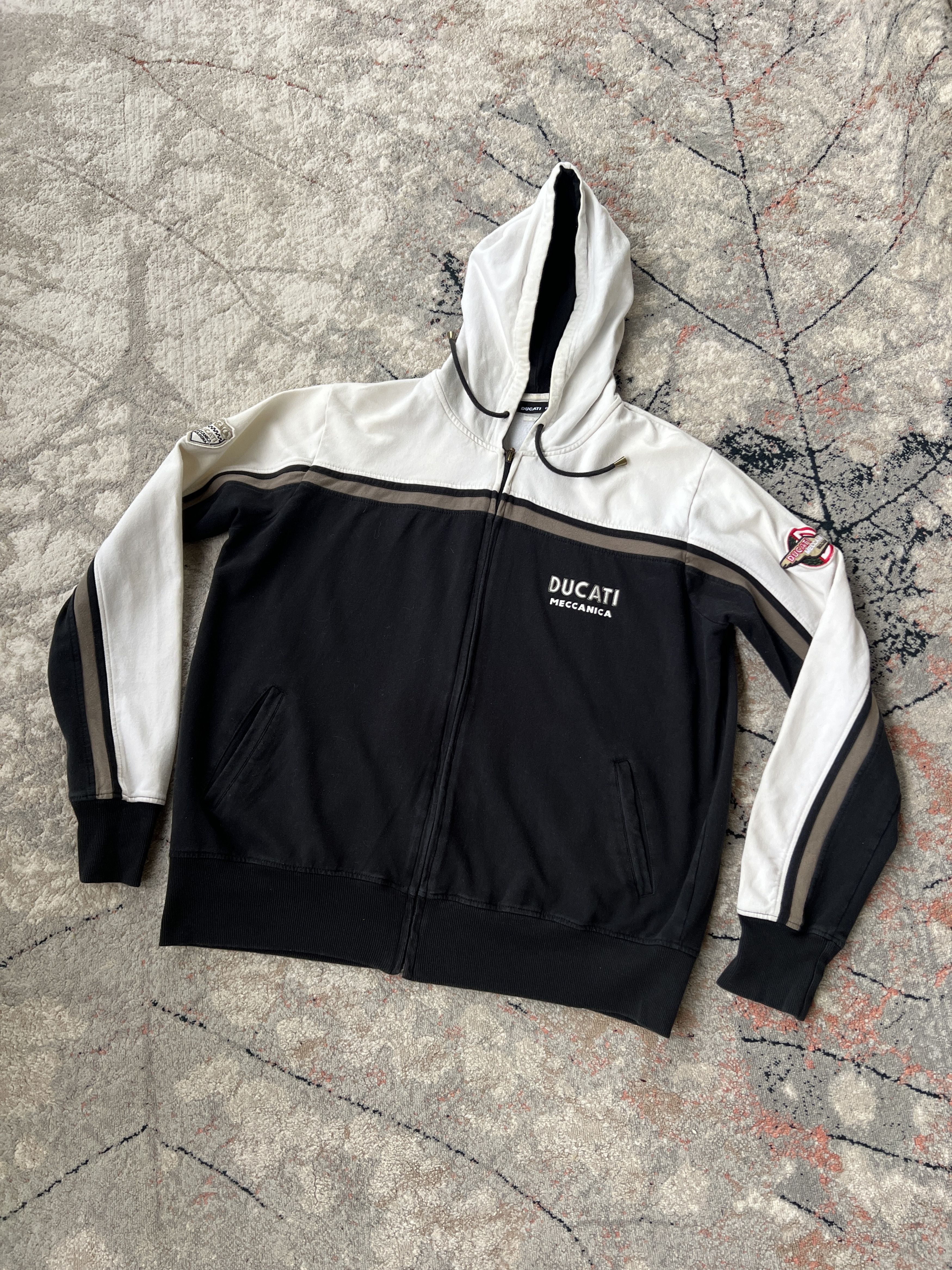 Ducati Ducati Meccanica Vintage Zip Hoodie Size US L / EU 52-54 / 3 - 1 Thumbnail