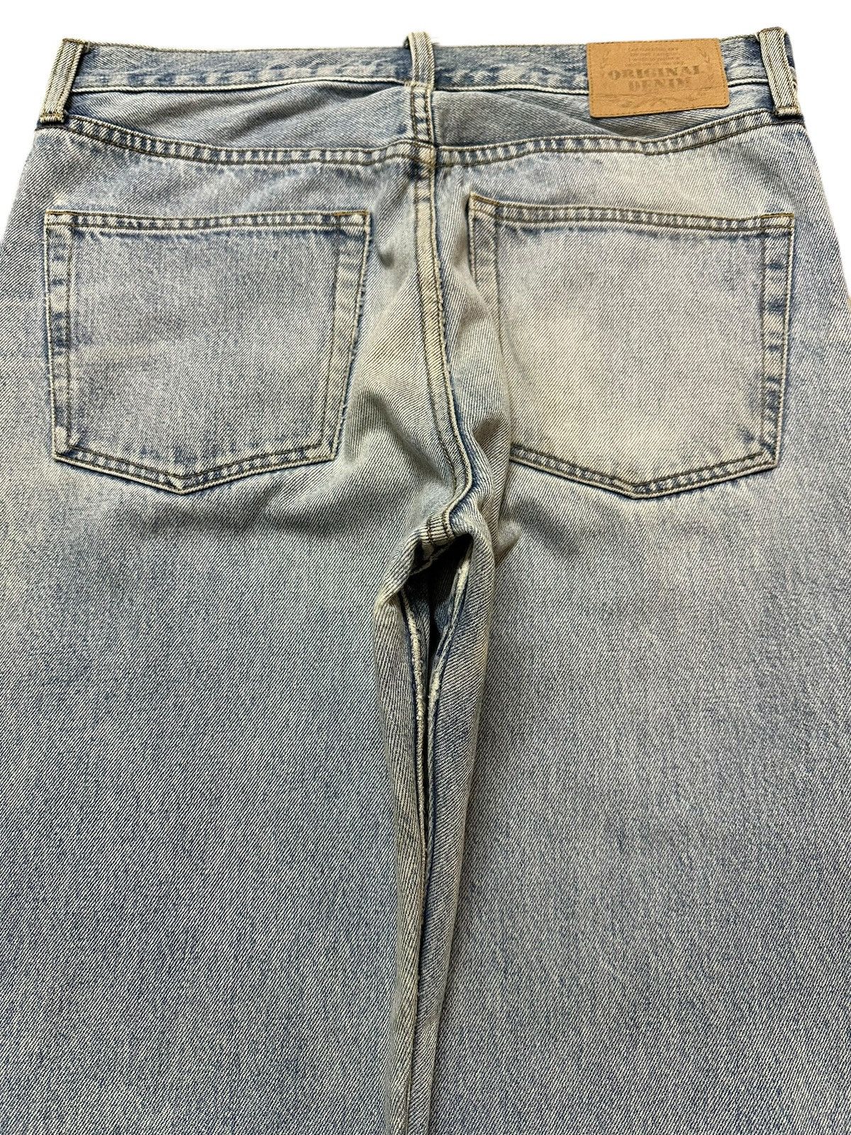 Japanese Brand Vintage Japanese Brand Blue Faded Wash Style Loose Jeans Size US 31 - 5 Thumbnail