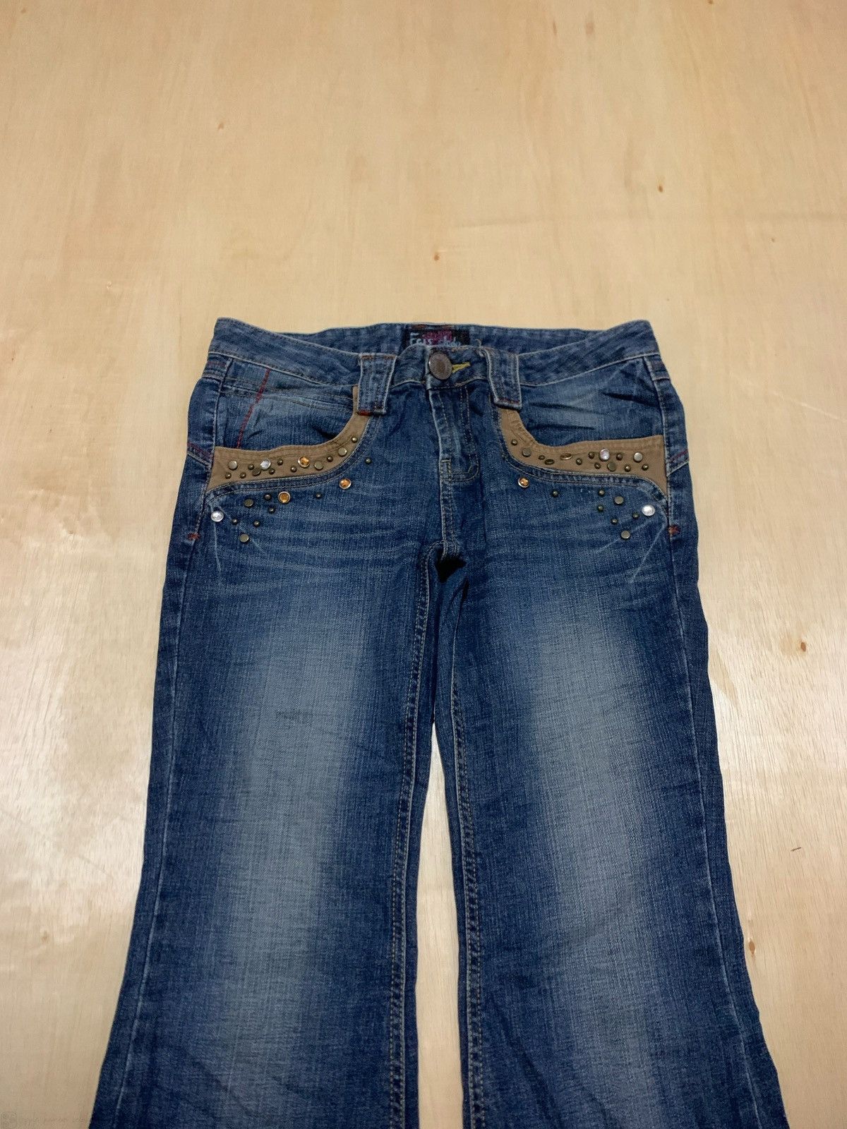 Hysteric Glamour × If Six Was Nine × Japanese Brand Flare Jeans The Platinum Mudmax Ifsixwasnine Style Bootcut Size US 32 / EU 48 - 4 Thumbnail