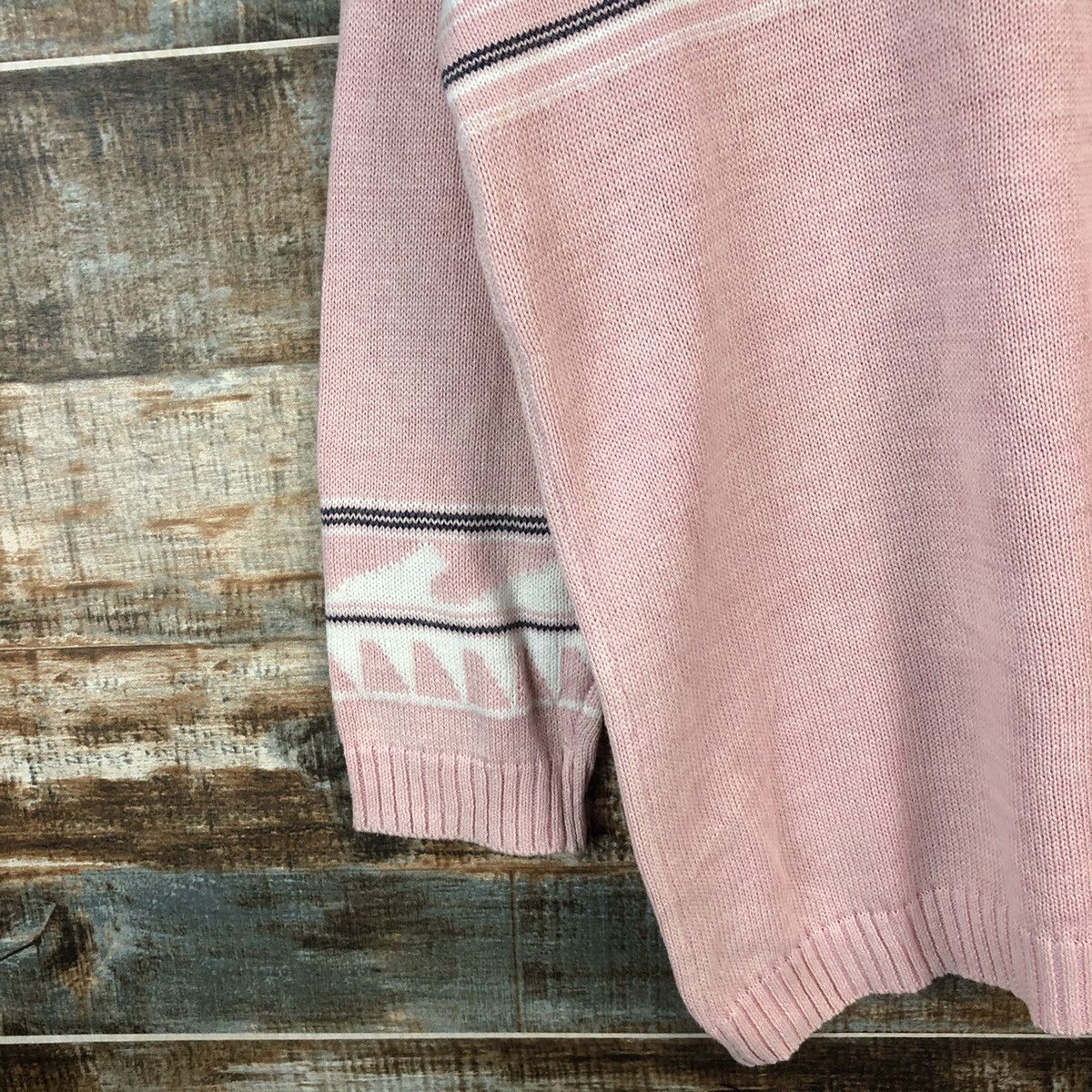 Homespun Knitwear × Japanese Brand Blins Bleads Pink Knitwear sweatshirt #A1966 Size US M / EU 48-50 / 2 - 7 Thumbnail