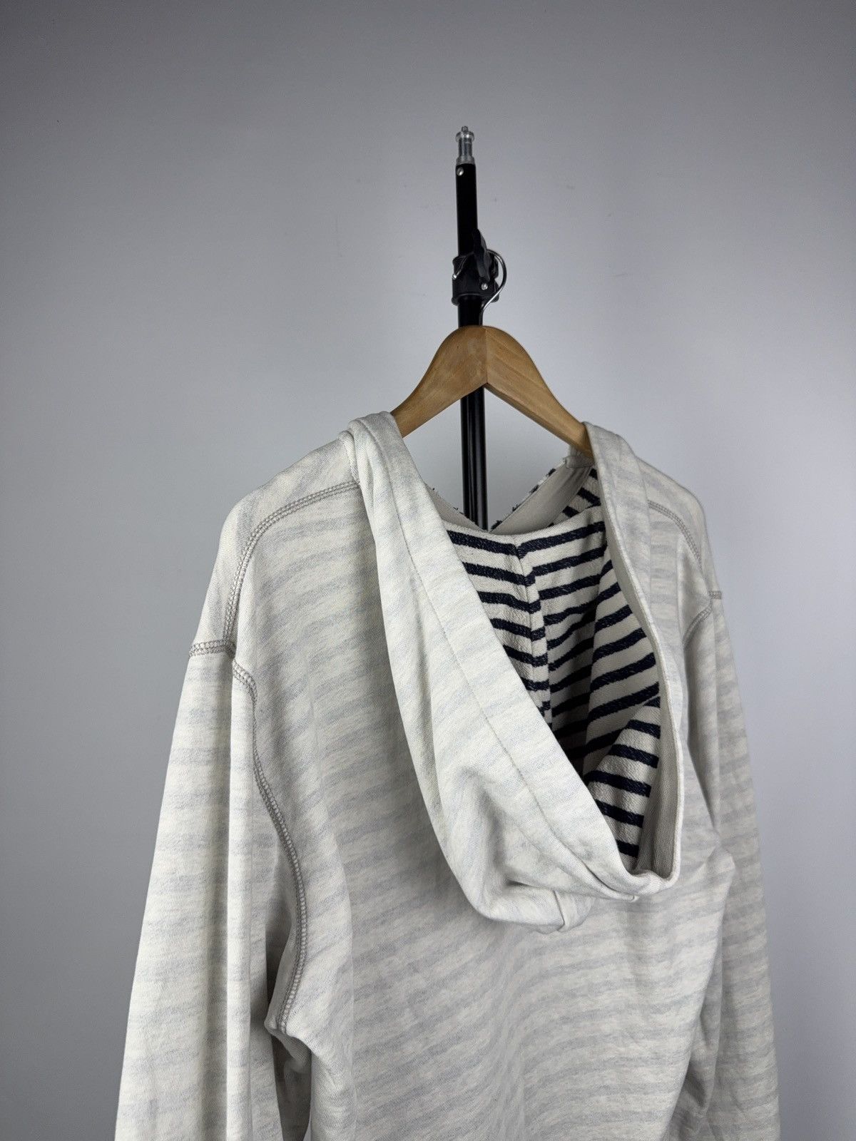G-Star Vintage Retro 00s Big Logo G-Star Raw Stripe Hoodie Size US L / EU 52-54 / 3 - 9 Thumbnail