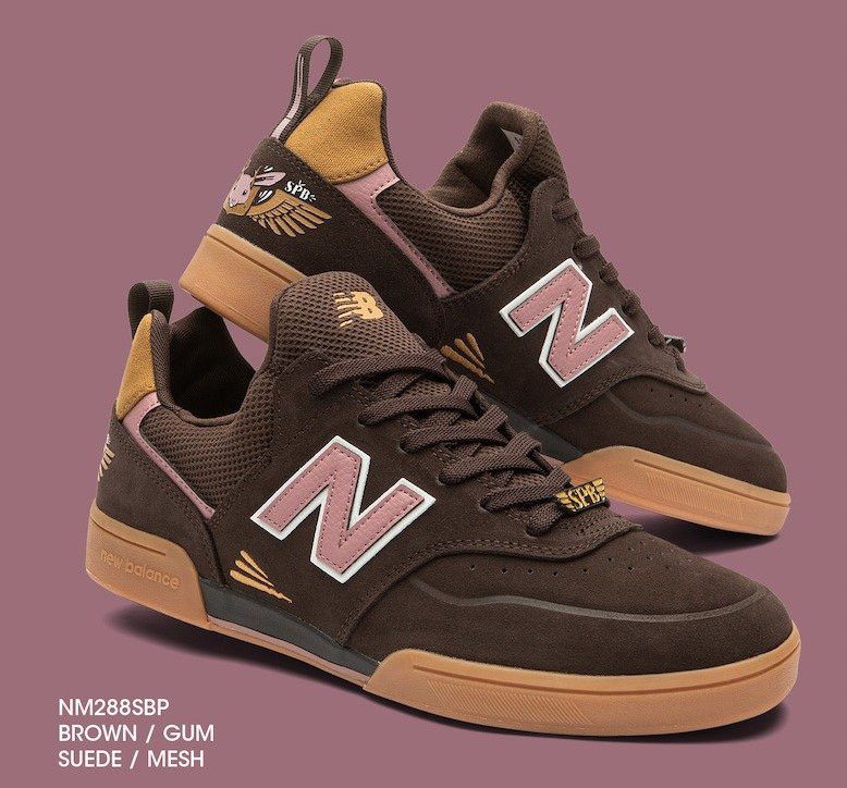 New Balance New Balance Numeric 288 Sport SBP Brown/Pink Size US 9.5 / EU 42-43 - 21 Thumbnail