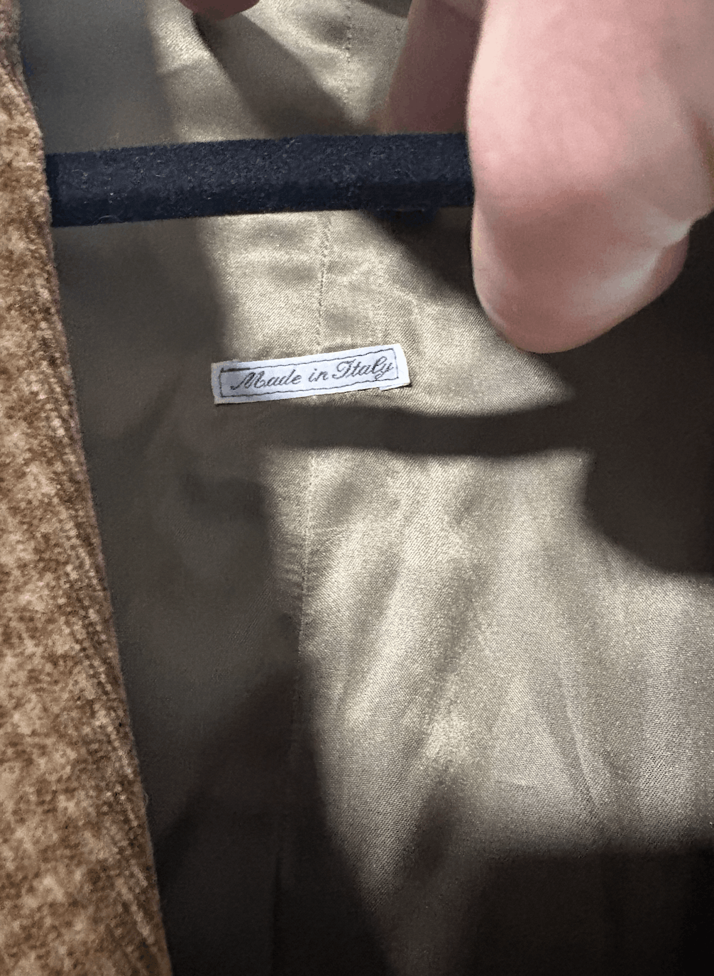 Giorgio Armani 90s a milano borgonuovo 21 blazer jacket vintage cotton Size 40R - 2 Thumbnail