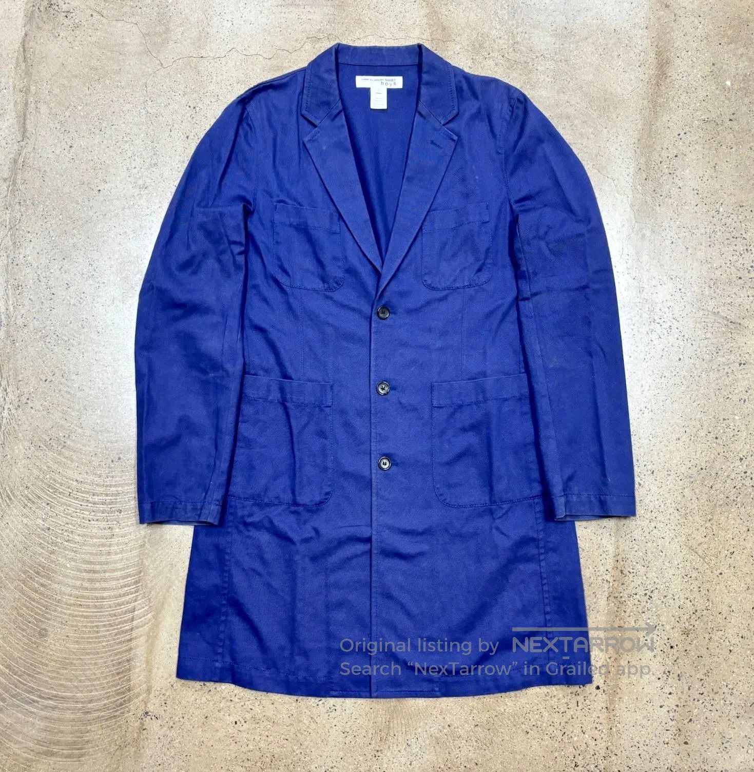 Comme des Garcons Comme Des Garcons Boys Line Trench Coat. Size US L / EU 52-54 / 3 - 2 Thumbnail