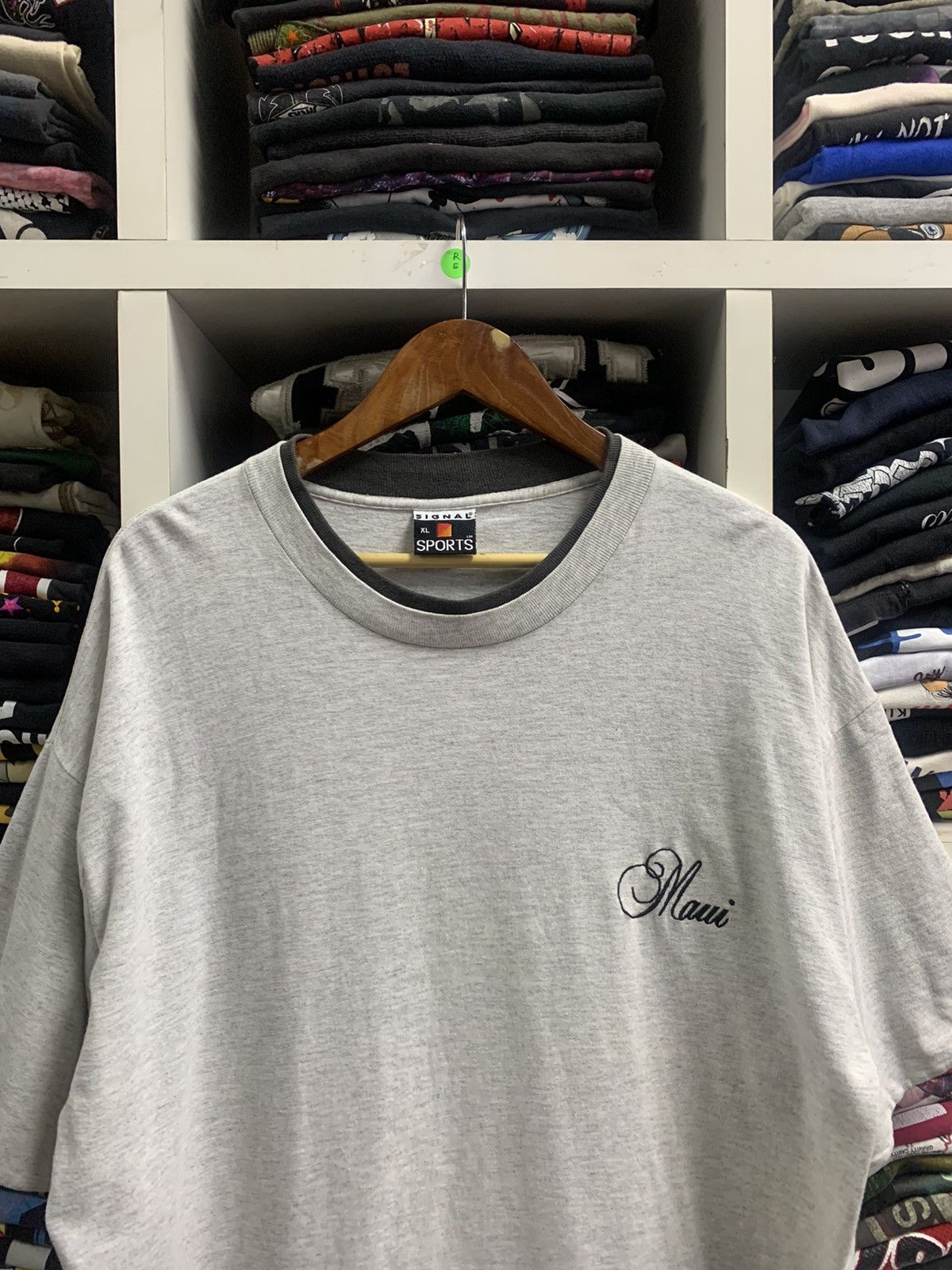 Signal Sport × Vintage Vintage 90s Signal Sports t-shirt Size US XL / EU 56 / 4 - 6 Thumbnail