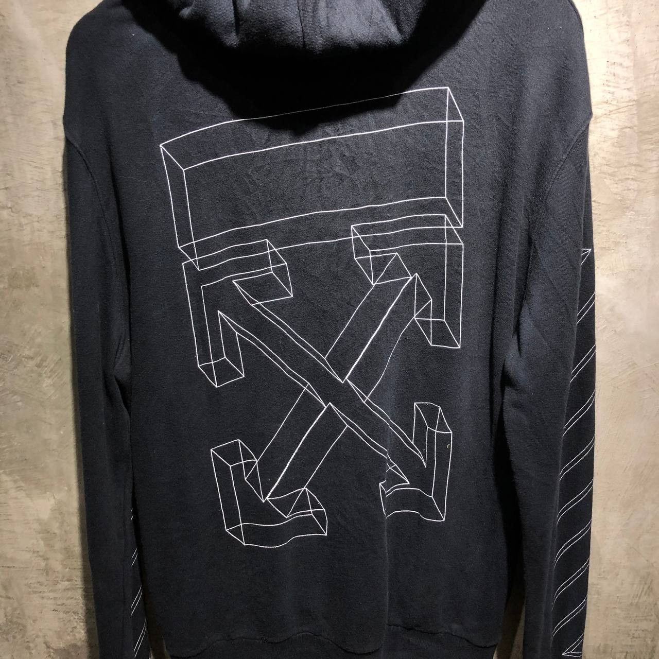 Off-White Off-white 3D stencil arrows zip up hoodie Size US L / EU 52-54 / 3 - 3 Thumbnail