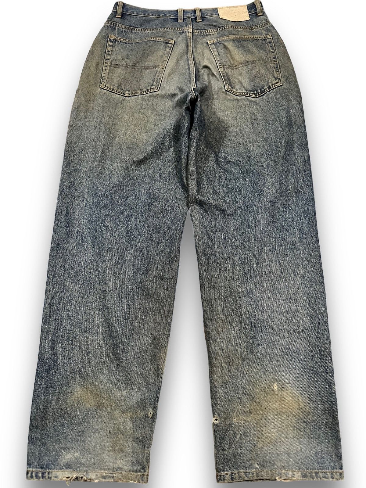 Yasuyuki Ishii Vintage Gate Jeans Mudwash Denim Size US 34 / EU 50 - 6 Thumbnail
