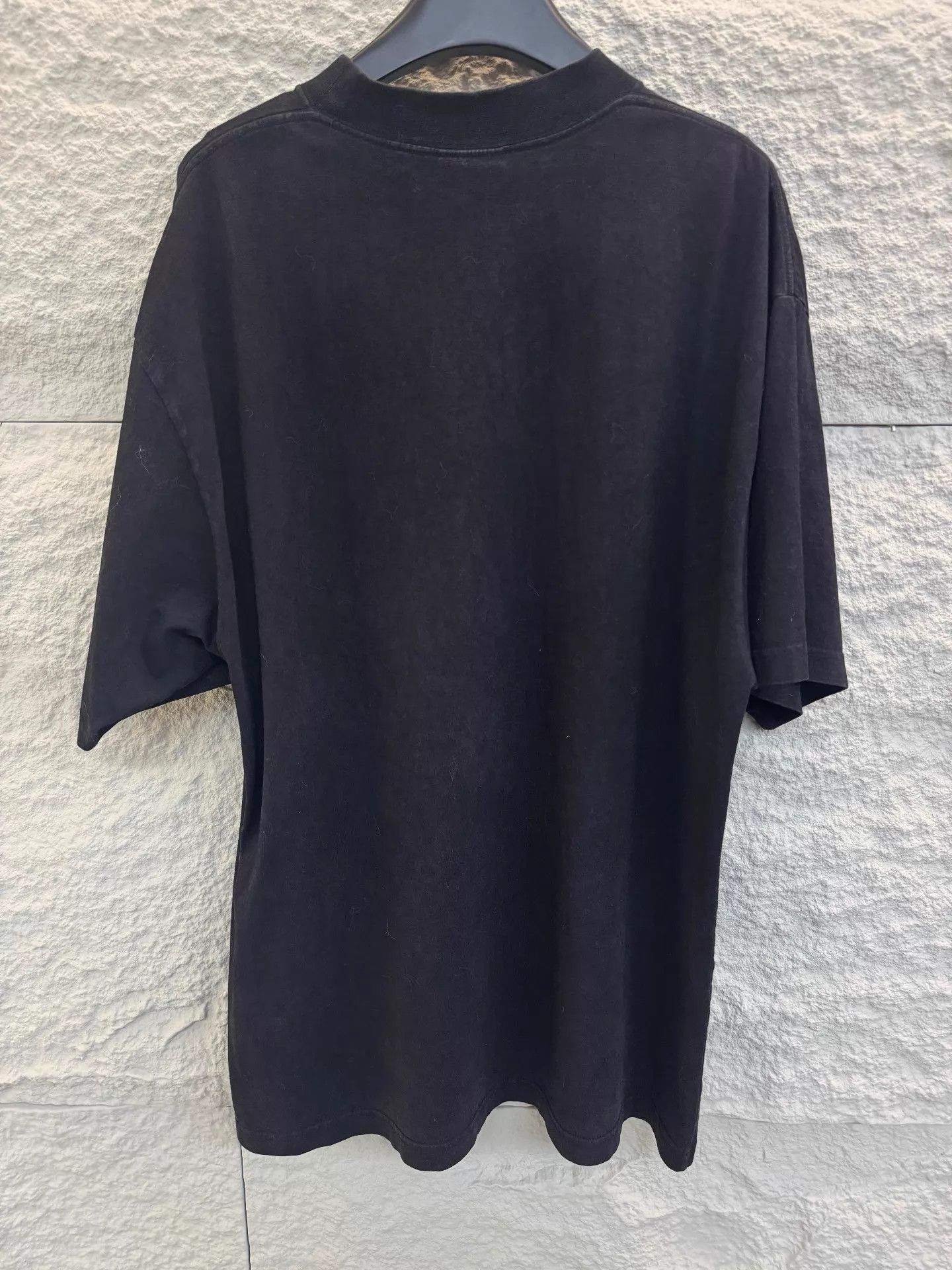 Balenciaga Balenciaga 25ss LA Night Distressed T-shirt Black S Size US S / EU 44-46 / 1 - 4 Thumbnail