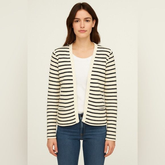 Scotch & Soda Scotch & Soda Maison Scotch Striped Cardigan Size 2 Size XS / US 0-2 / IT 36-38 - 1 Thumbnail
