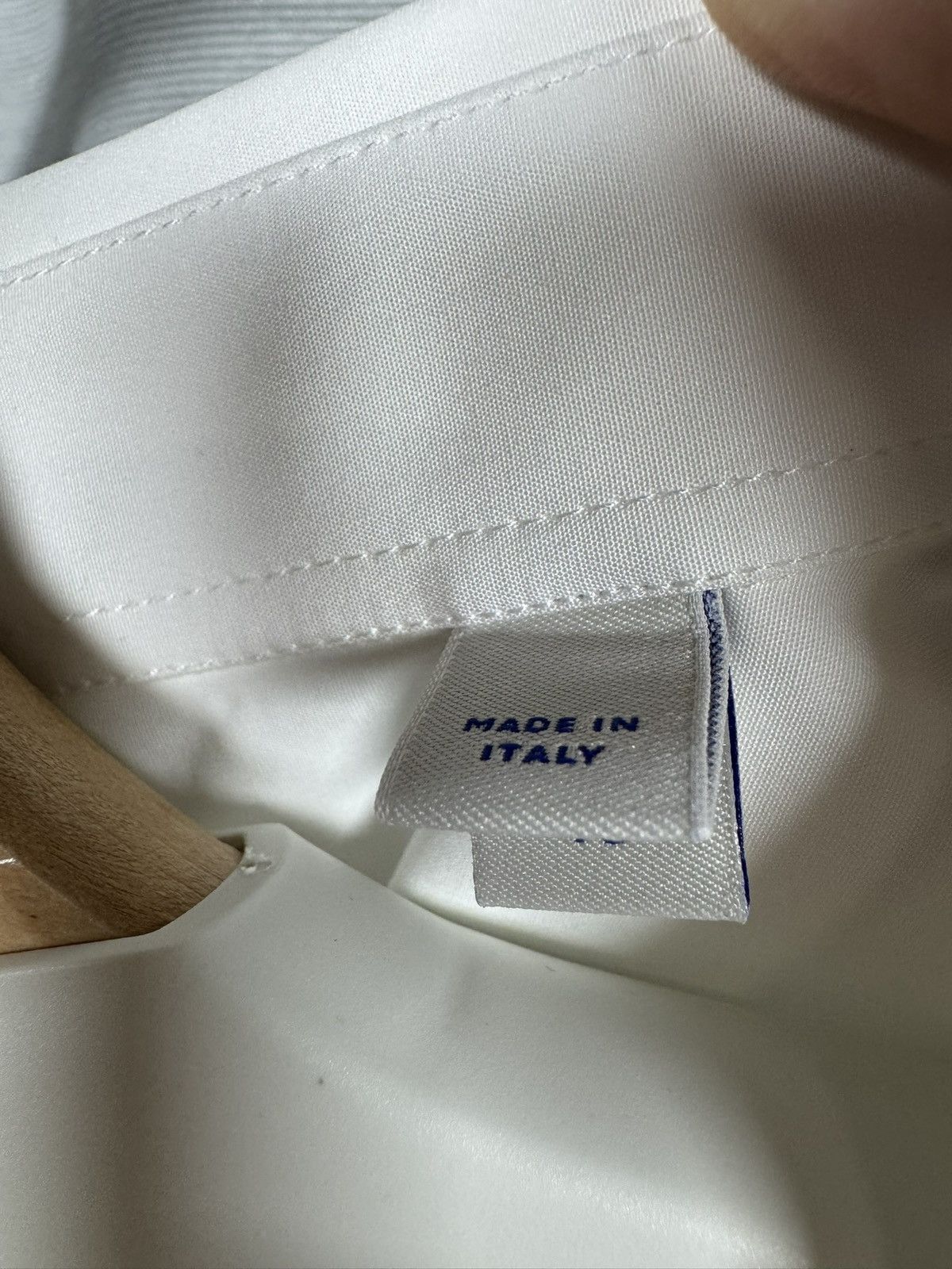 Burberry BNWT Burberry EKD Embroidered Shirt Made in Italy XL(Size43) Size US XL / EU 56 / 4 - 7 Thumbnail