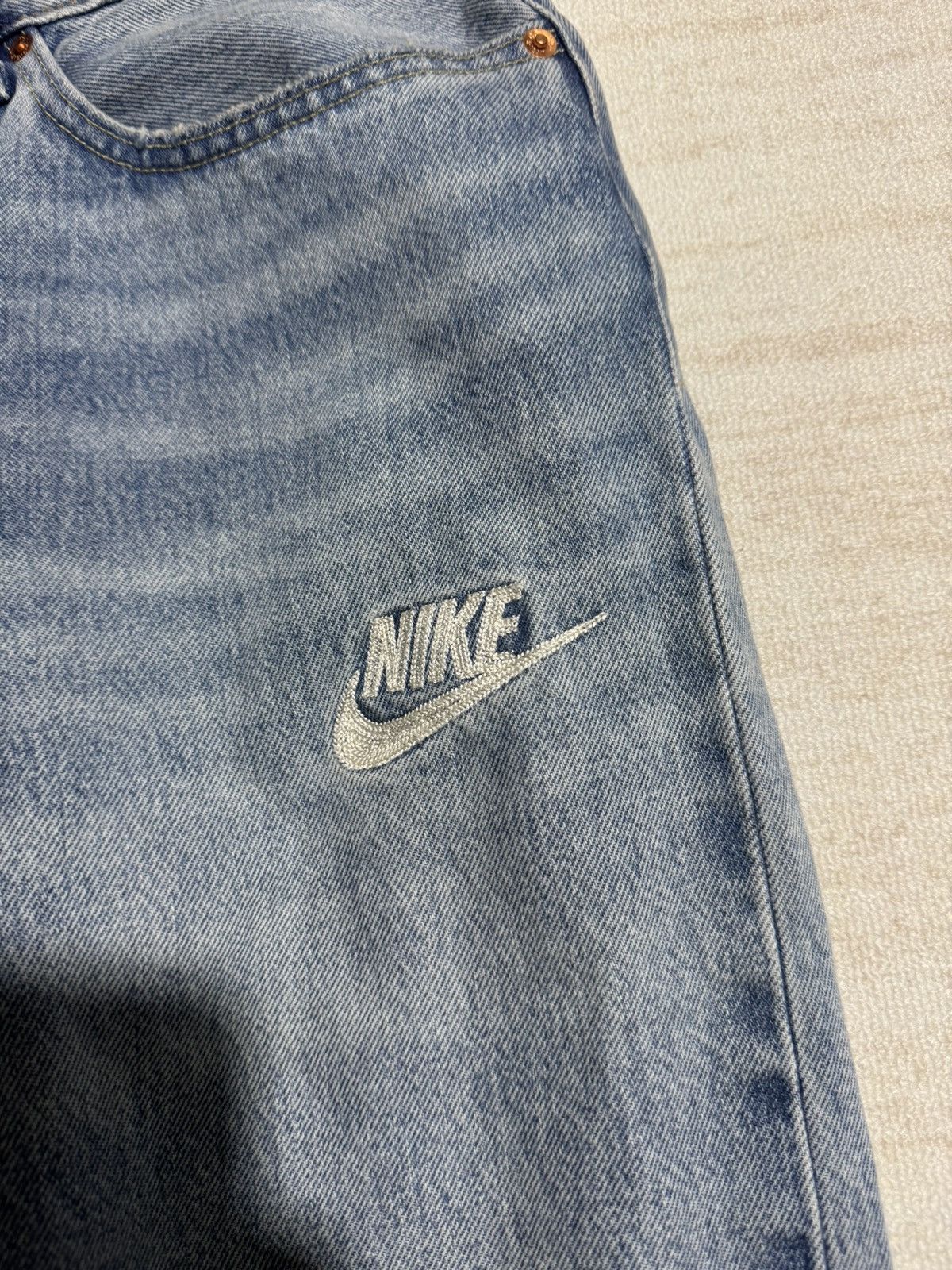 Levi's × Nike Baggy jeans Size US 33 - 4 Thumbnail