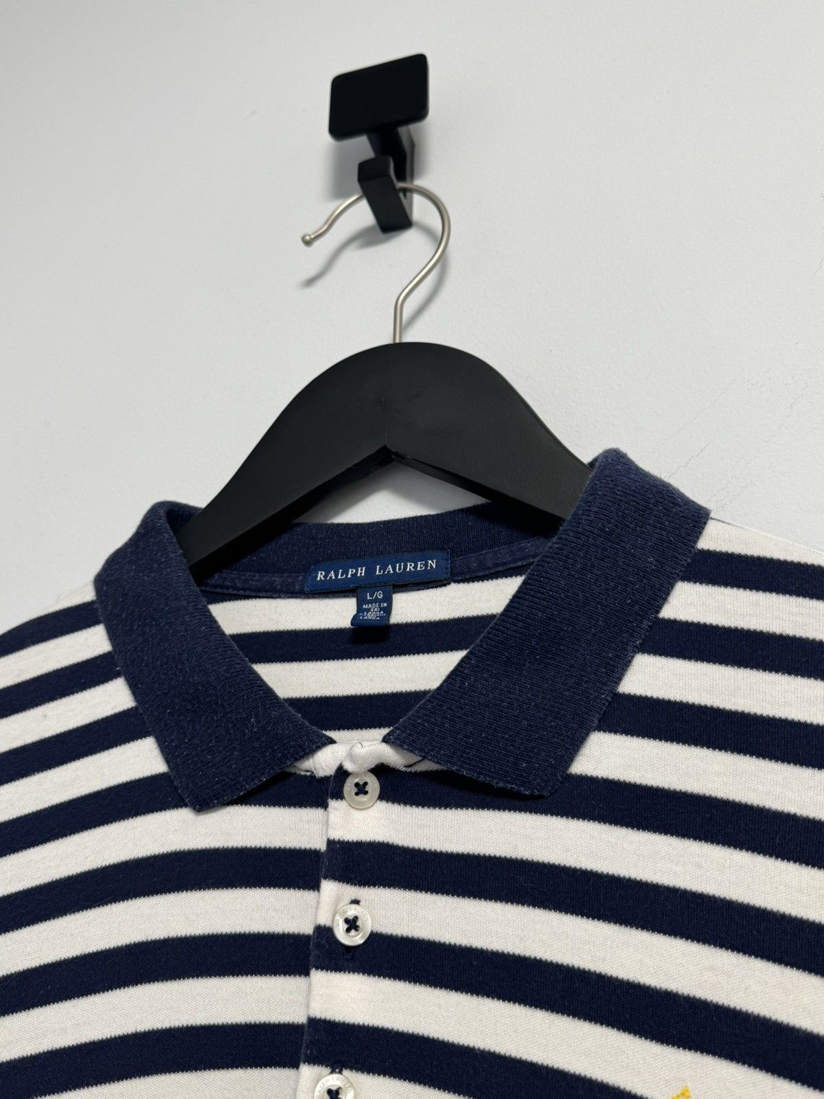 Ralph Lauren Ralph Lauren Striped Cotton Polo Dress Size L / US 10 / IT 46 - 14 Thumbnail
