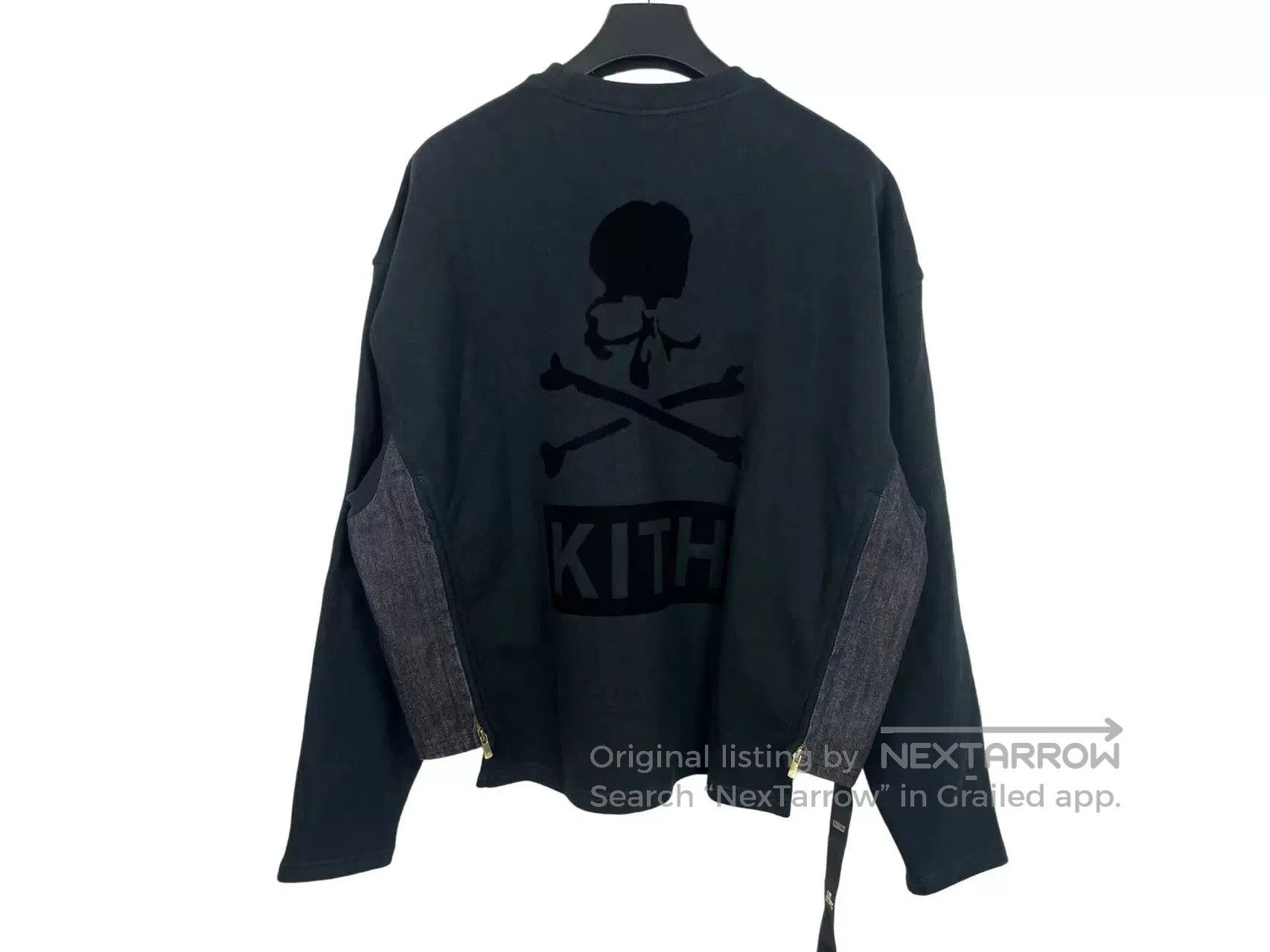 Mastermind Japan KITH x Mastermind Black Skull Ribbon Hoodie. Size US S / EU 44-46 / 1 - 2 Thumbnail