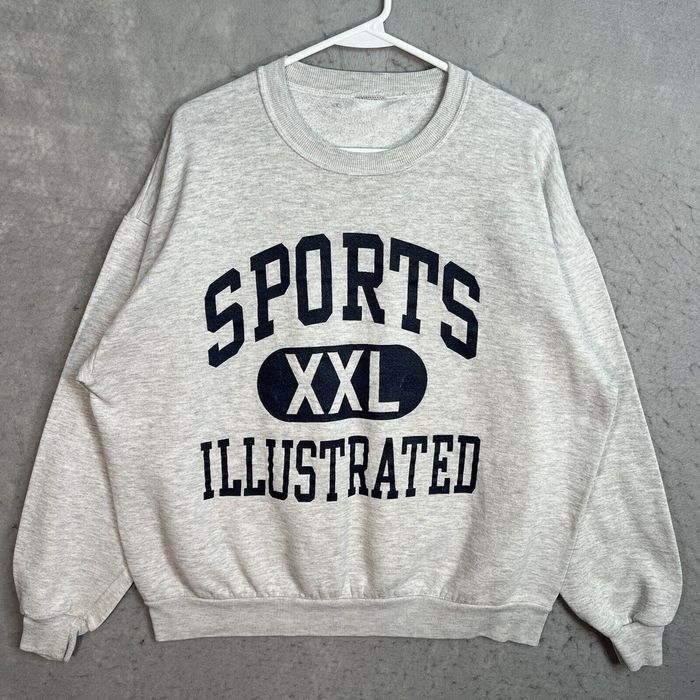 Sports Illustrated XXL Vintage Sweatshirt Crewneck XL Gray 90s 50
