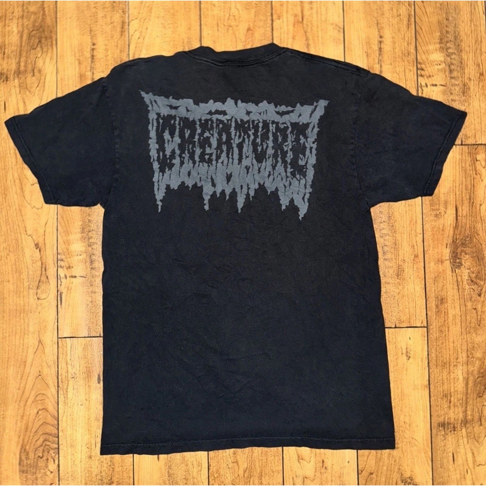 Hypebeast Creature Skateboarding T-Shirt Black Medium 18x26 Size US M / EU 48-50 / 2 - 1 Thumbnail