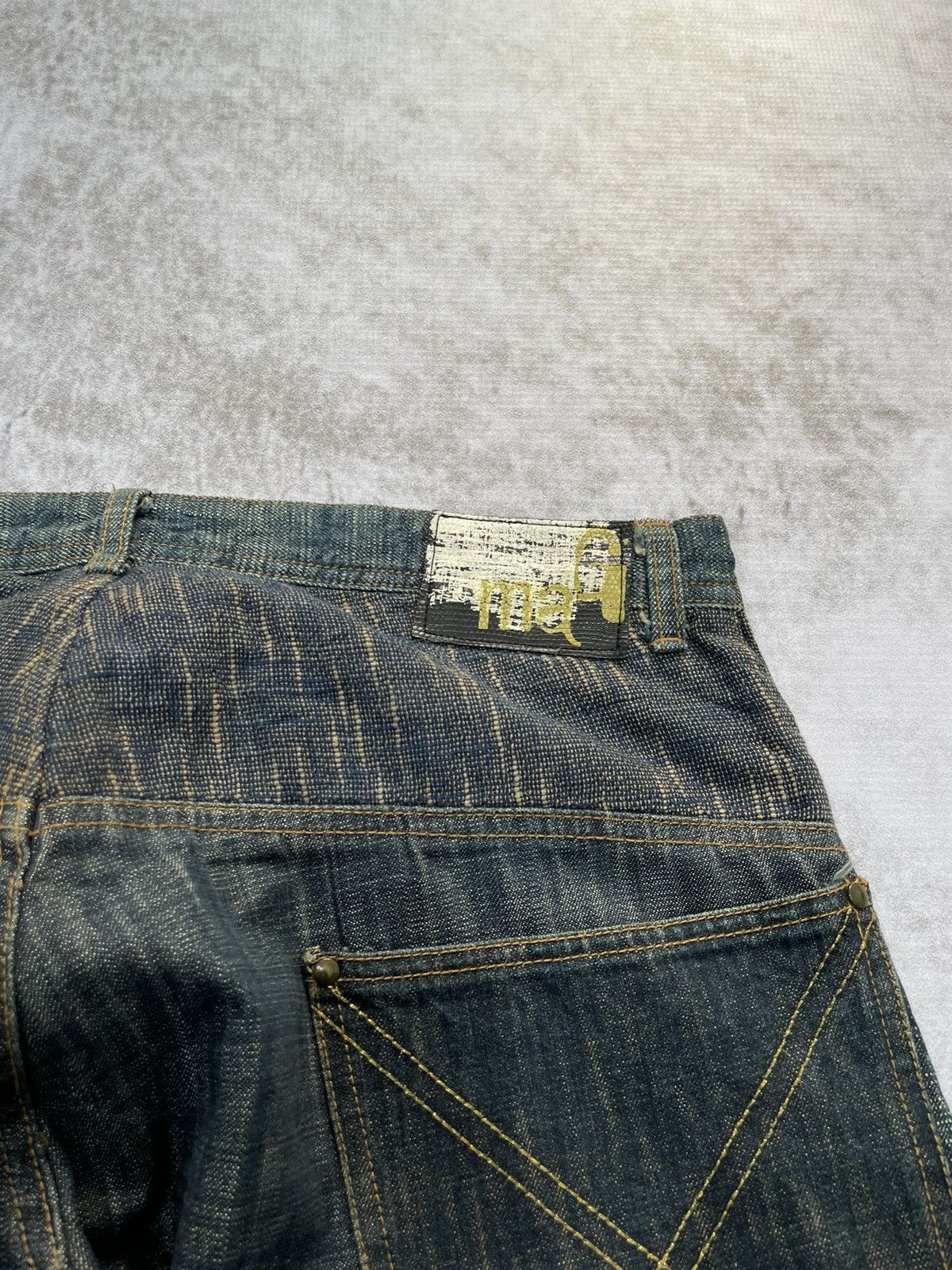 If Six Was Nine × Japanese Brand × Le Grande Bleu (L.G.B.) 2000s hybrid jeans japan denim pants y2k style Size US 32 / EU 48 - 8 Thumbnail
