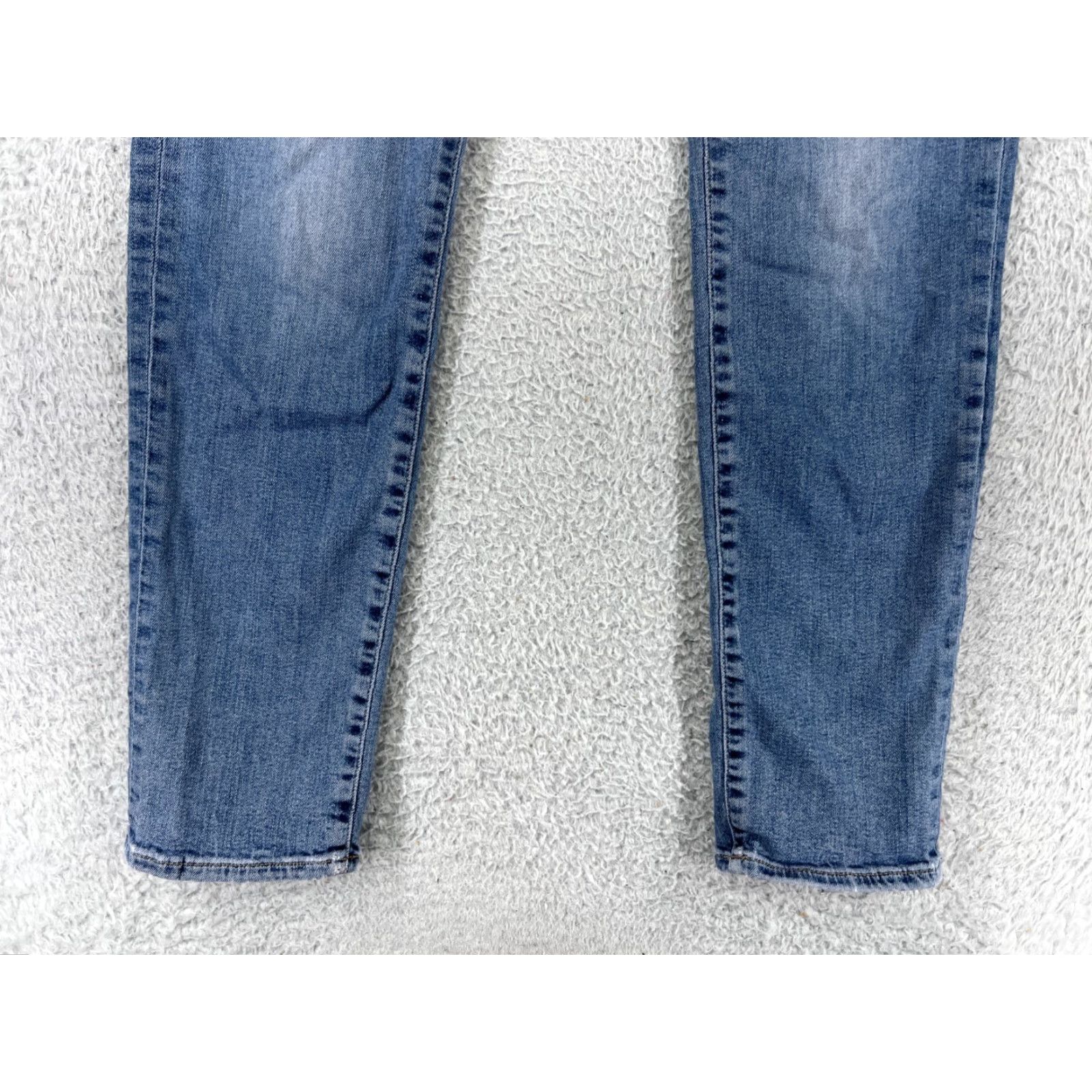 Lucky Brand Lucky Brand Womens Jeans Skinny Tapered Mid Rise Blue Denim Pants Size 6 Size 28" / US 6 / IT 42 - 5 Thumbnail