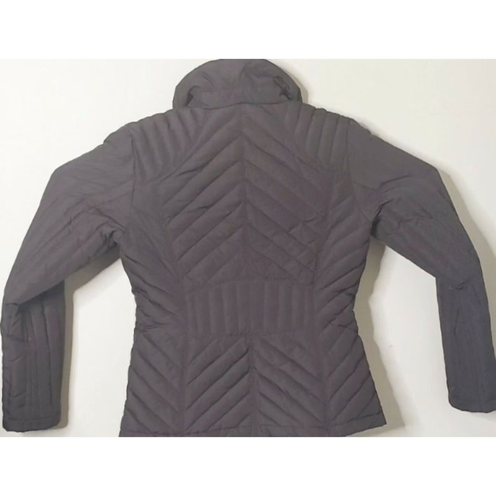 Kenneth Cole Kenneth Cole Reaction Down Jacket Zip Up Puffer Outerwear Coat Small Dark Brown Women Size S / US 4 / IT 40 - 7 Thumbnail