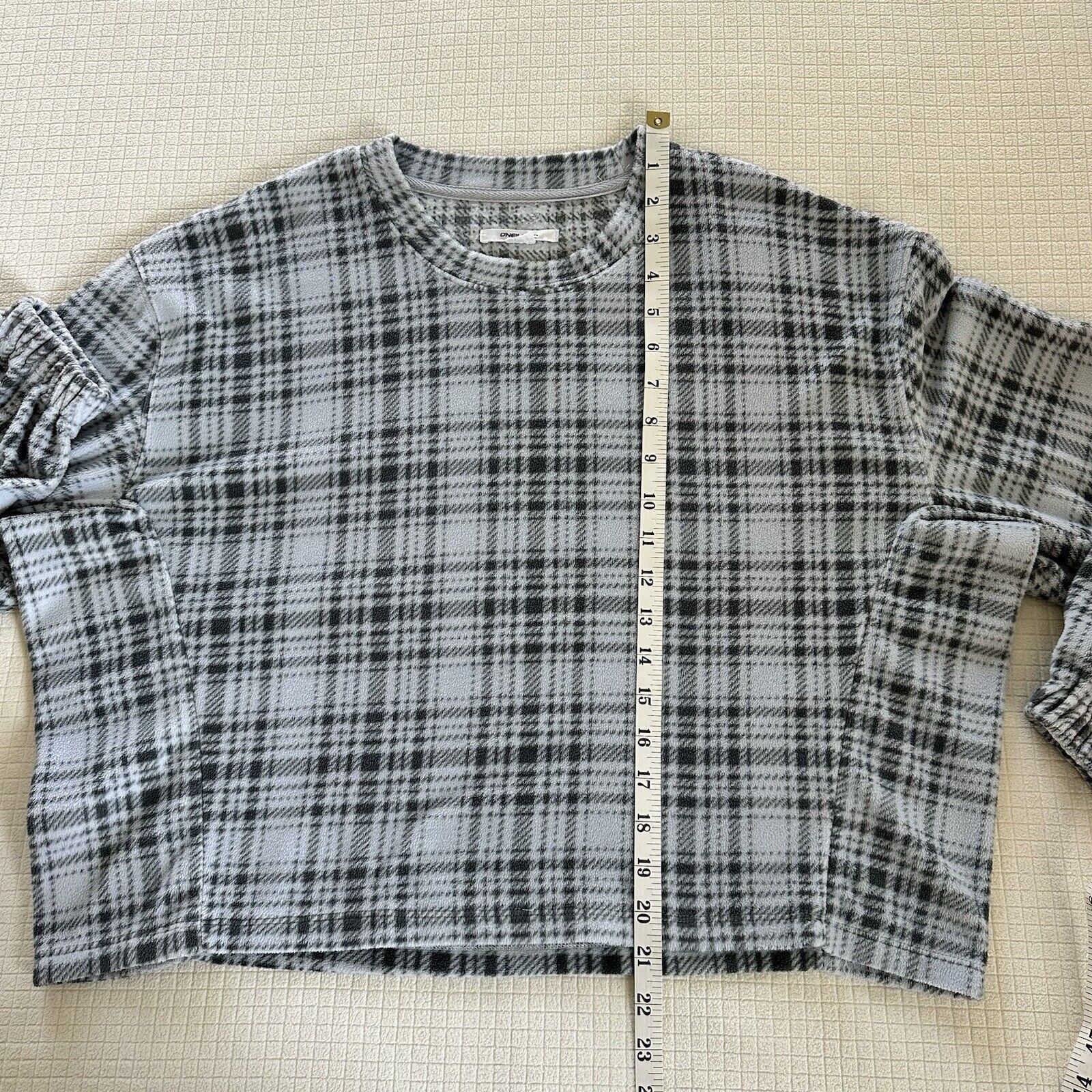 O'Neill O'NEILL Plaid Crewneck Sweater Long Sleeve Xenon Blue Size S Size M / US 6-8 / IT 42-44 - 7 Thumbnail