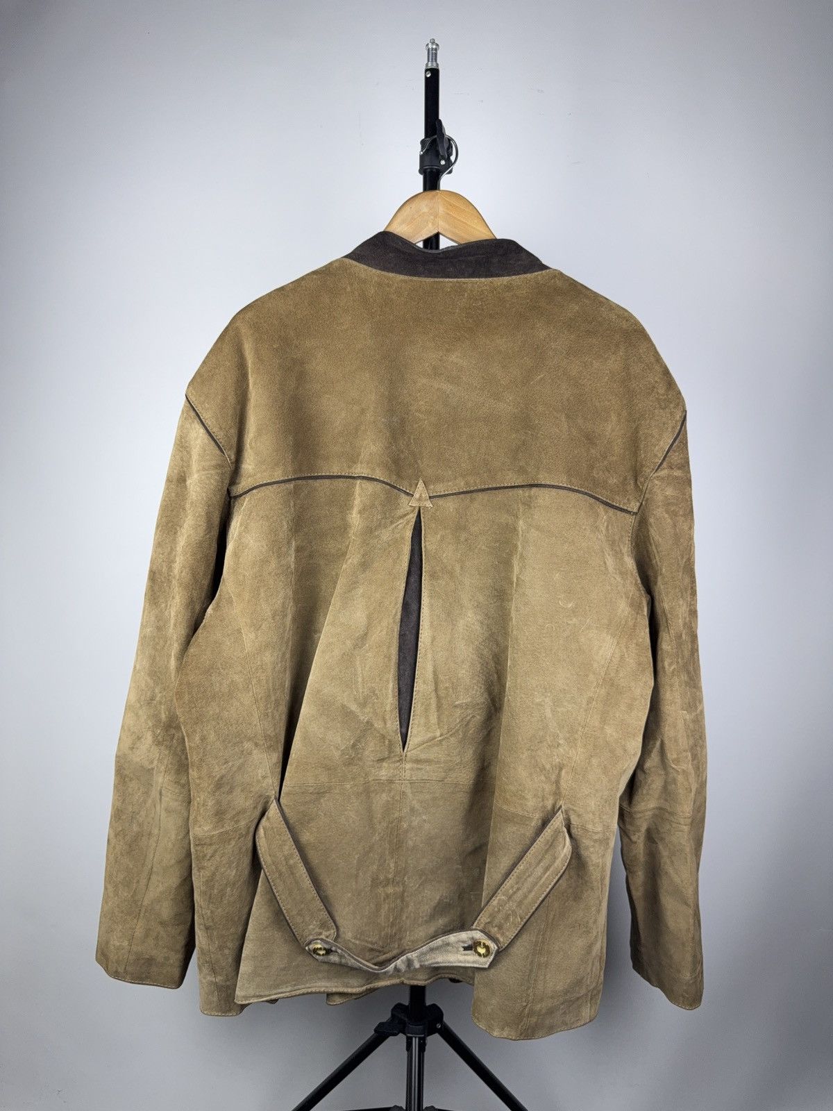 Vintage Vintage 90s Retro Cowboy Western USA XL-XXL Leather Jacket Size US XL / EU 56 / 4 - 16 Thumbnail