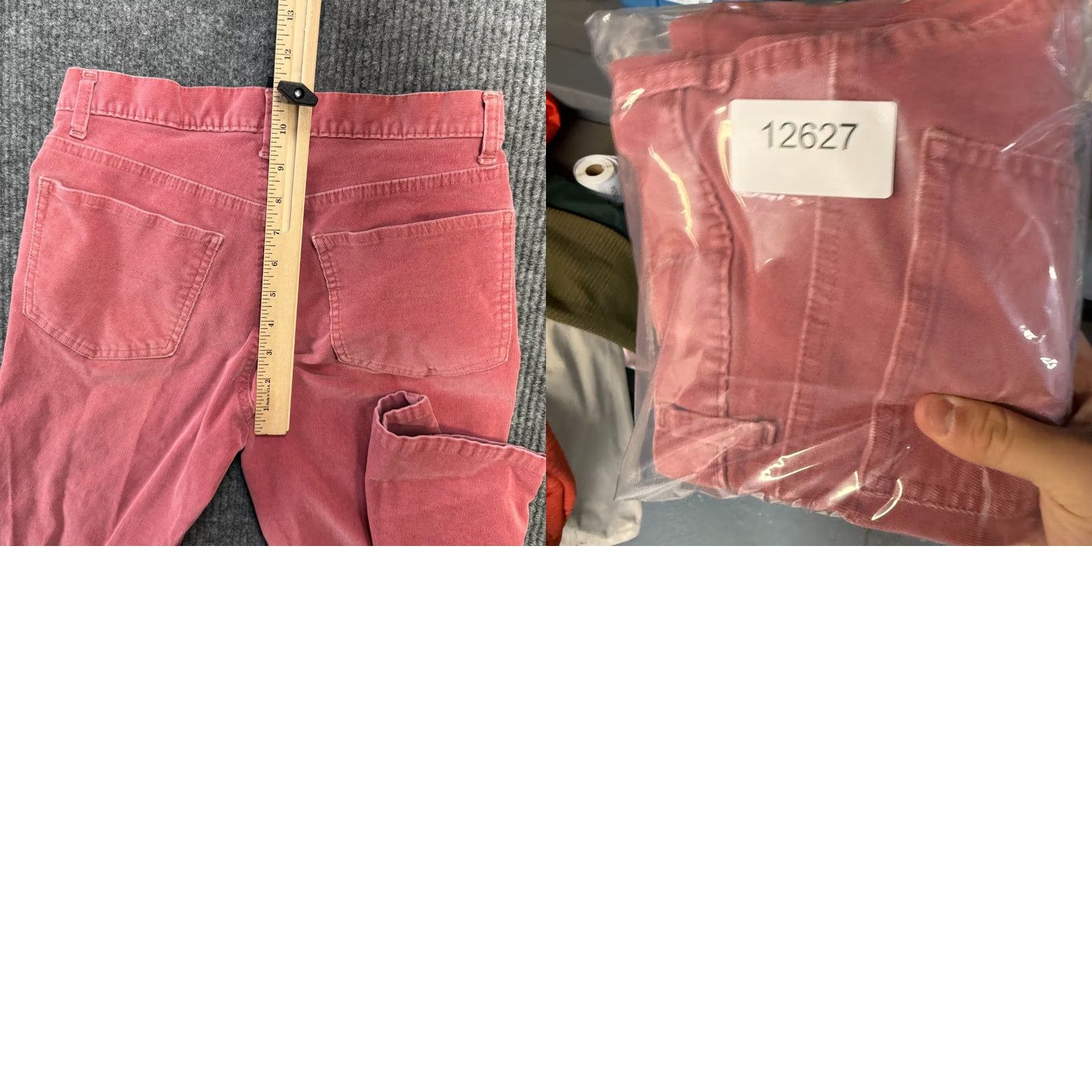 Ralph Lauren VTG Ralph Lauren Polo Jeans Co Corduroy Pants Womens 4 Rose Pink Bootcut Y2K Size 27" / US 4 / IT 40 - 9 Thumbnail