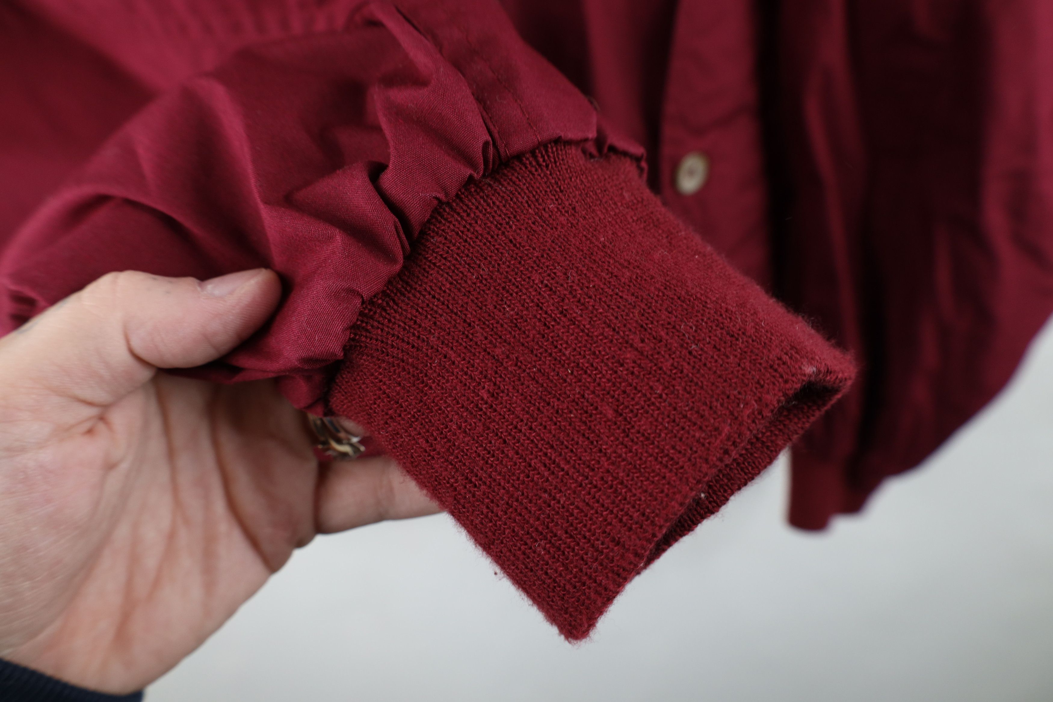 Vintage Vintage 90s Streetwear Lined Cafe Racer Bomber Jacket Red Size US L / EU 52-54 / 3 - 6 Thumbnail