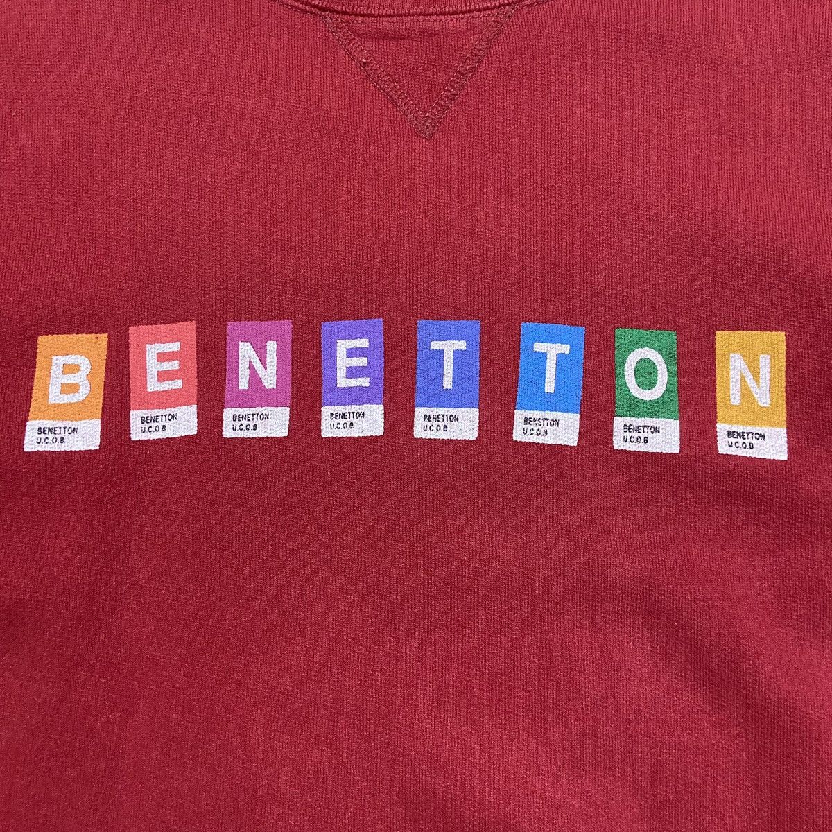 Benetton × United Colors Of Benetton United Colors of Benetton Crewneck Sweatshirt Size US M / EU 48-50 / 2 - 3 Thumbnail