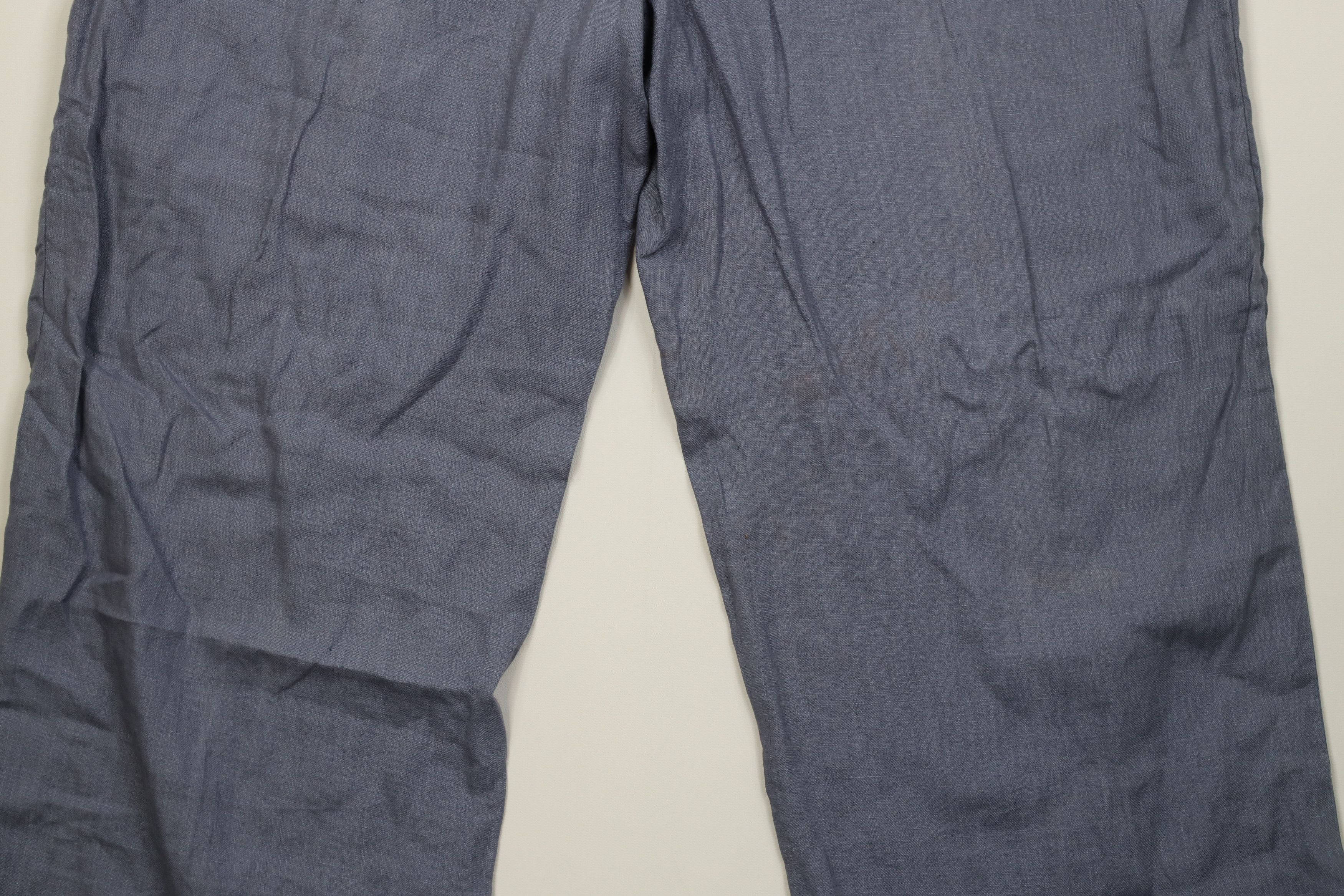 Vintage Vintage 90s Streetwear Linen Baggy Wide Leg Chino Pants Size US 36 / EU 52 - 14 Thumbnail