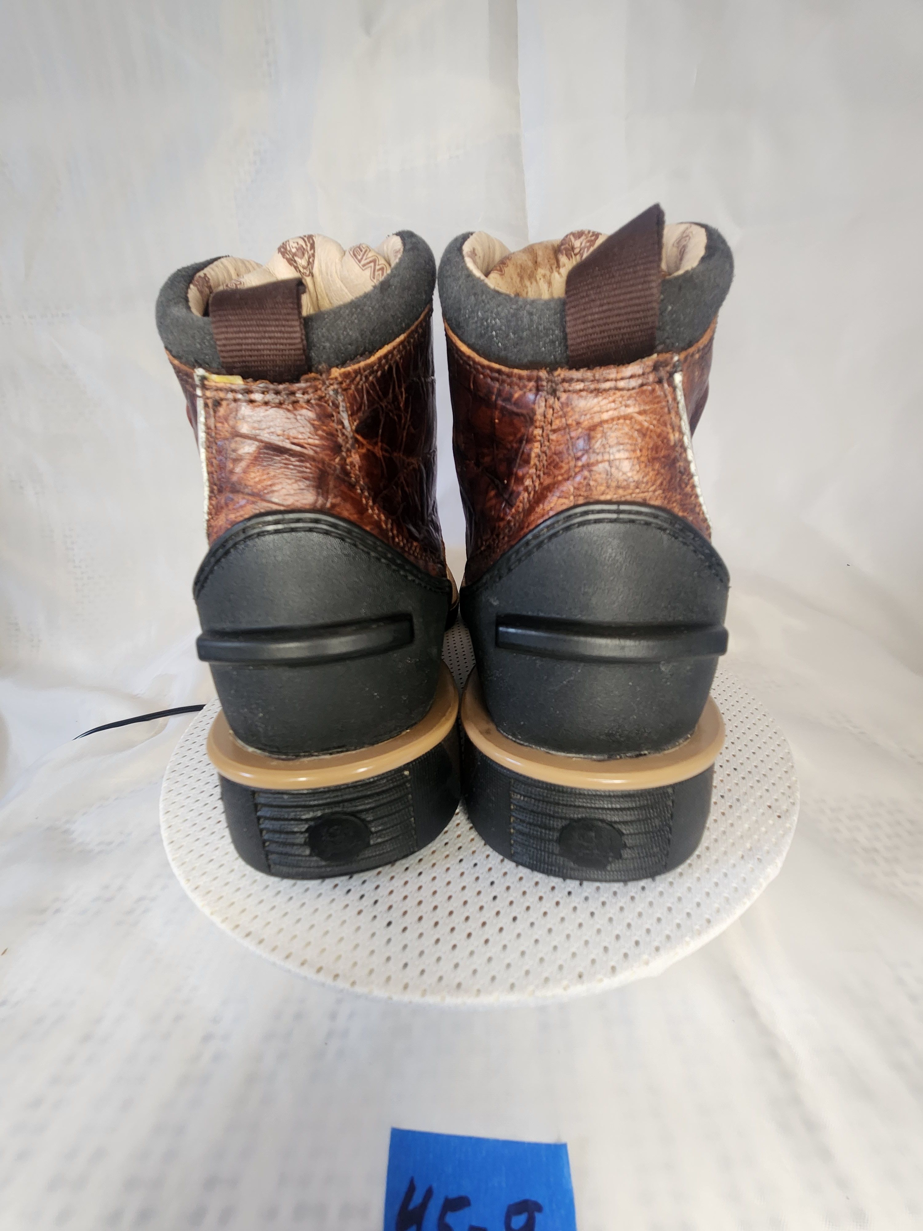 CINCH WRK CROCODILE PRINT BURGUNDY Size US 8 / IT 38 - 5 Thumbnail