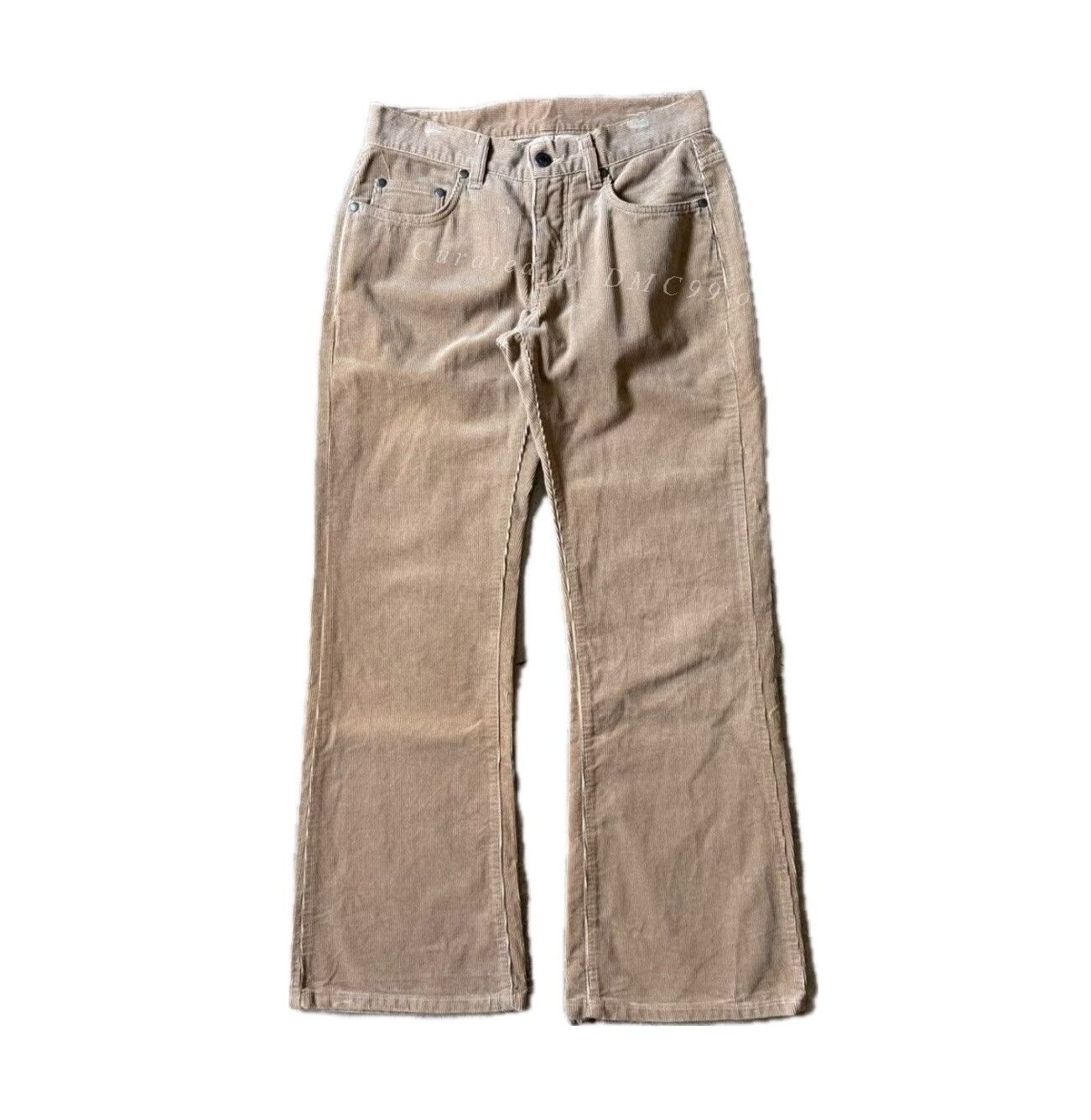Gucci Vintage Gucci Corduroy Boot Cut Pants Size 24" / US 00 / IT 34 - 1 Thumbnail