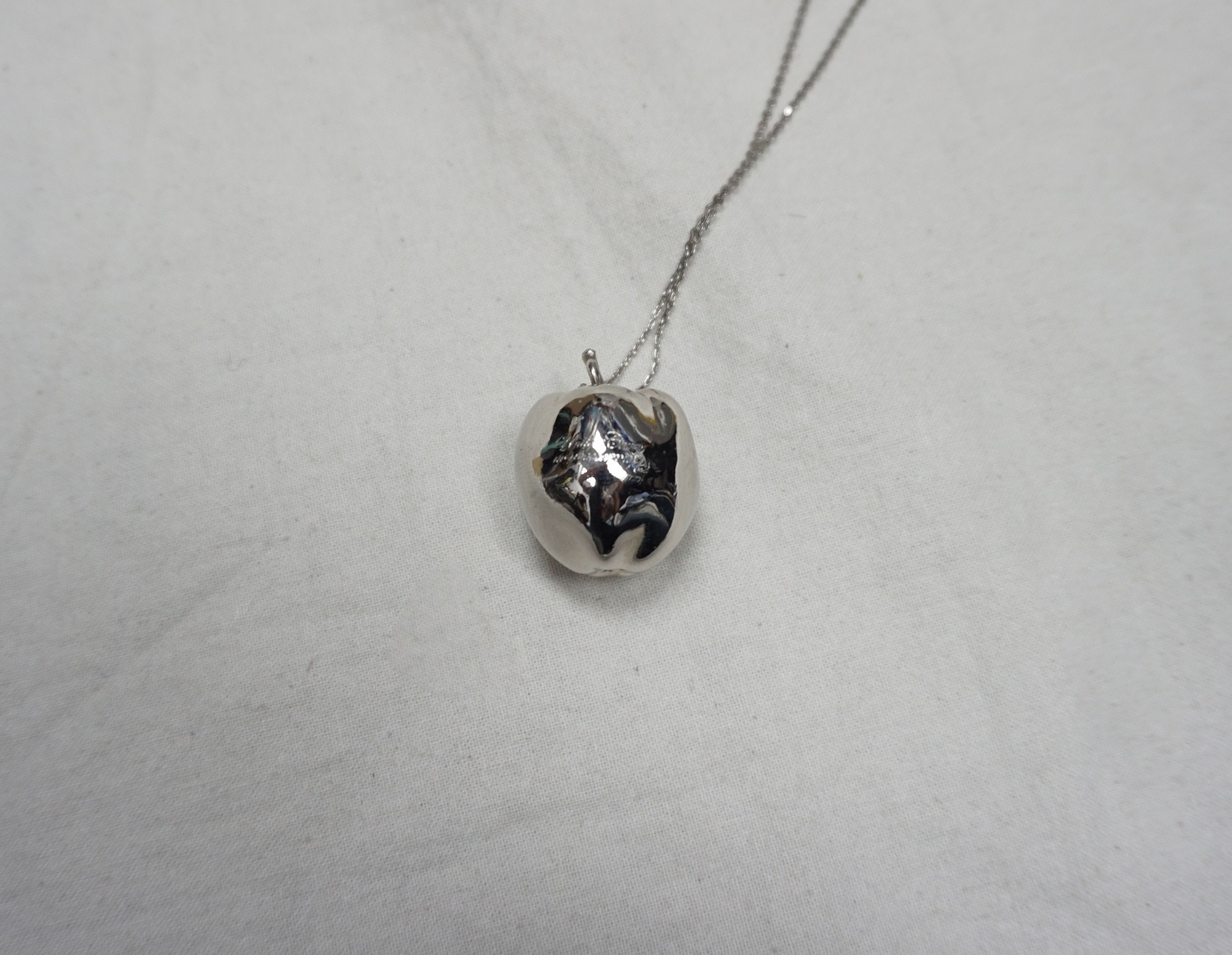 Mostly Heard Rarely Seen × Undercover Undercover Gilapple design Silver Necklace Size ONE SIZE - 5 Thumbnail