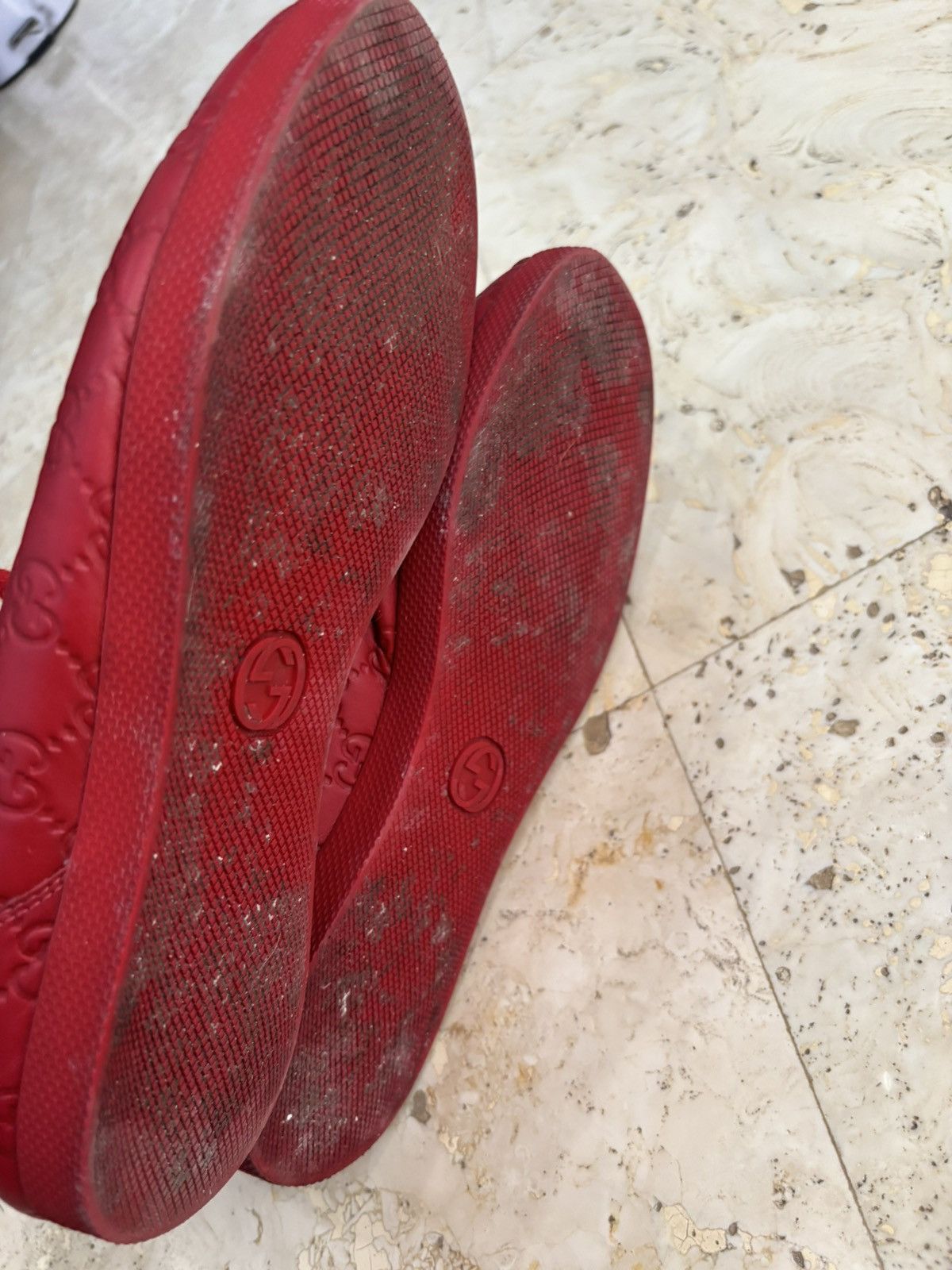 Gucci Signature High Top 'Red'