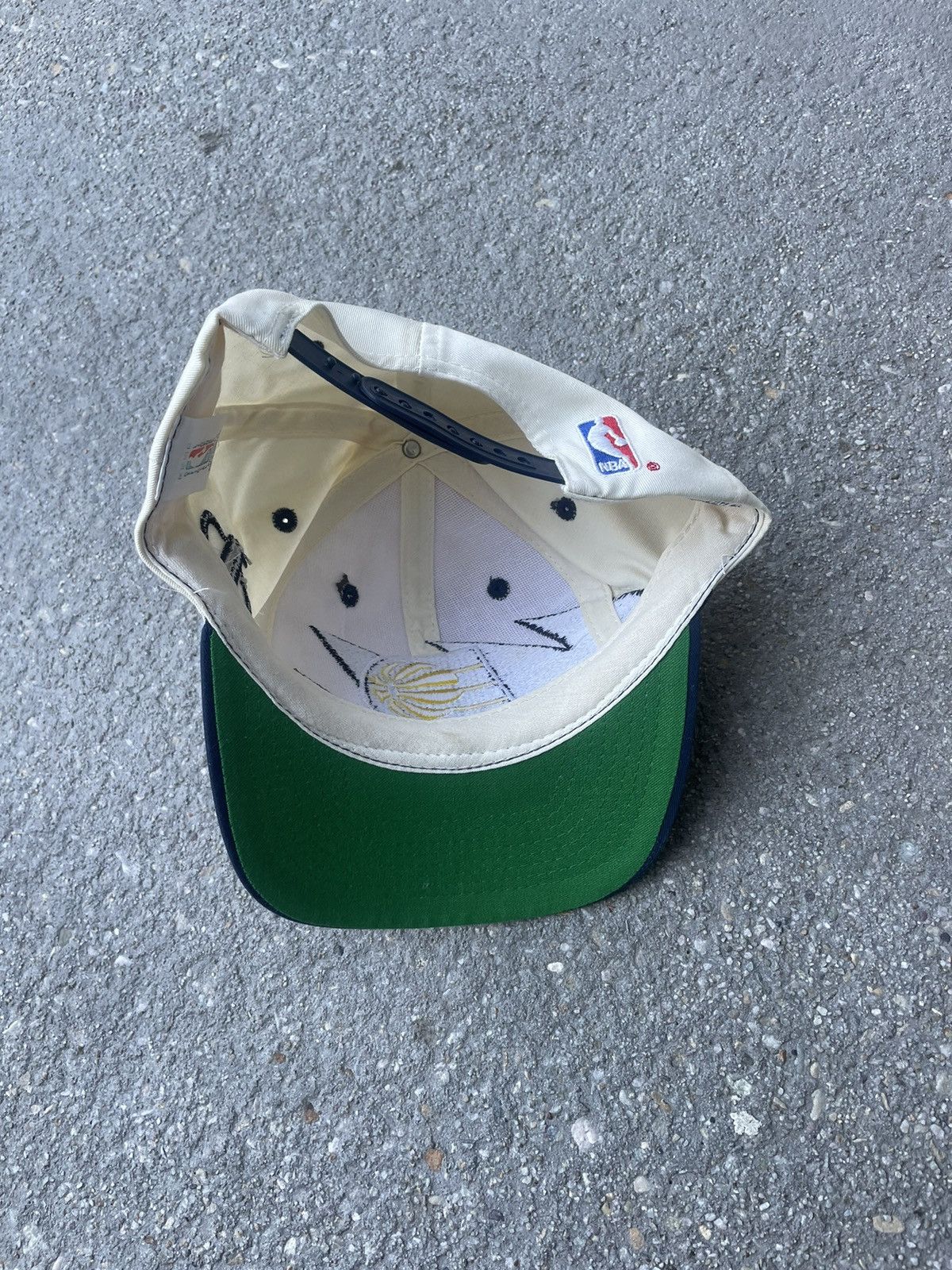 Logo Athletic × NBA × Vintage 1990's Logo Athletic Indian Pacers Sharktooth hat Size ONE SIZE - 9 Thumbnail