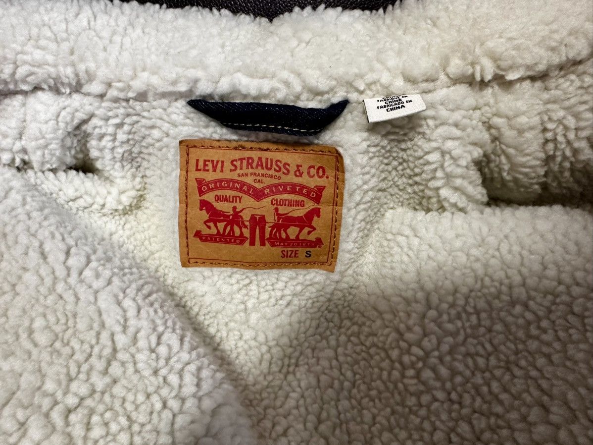 Levi's LEVIS MENS SHERPA TRUCKER JACKET Size US S / EU 44-46 / 1 - 3 Thumbnail