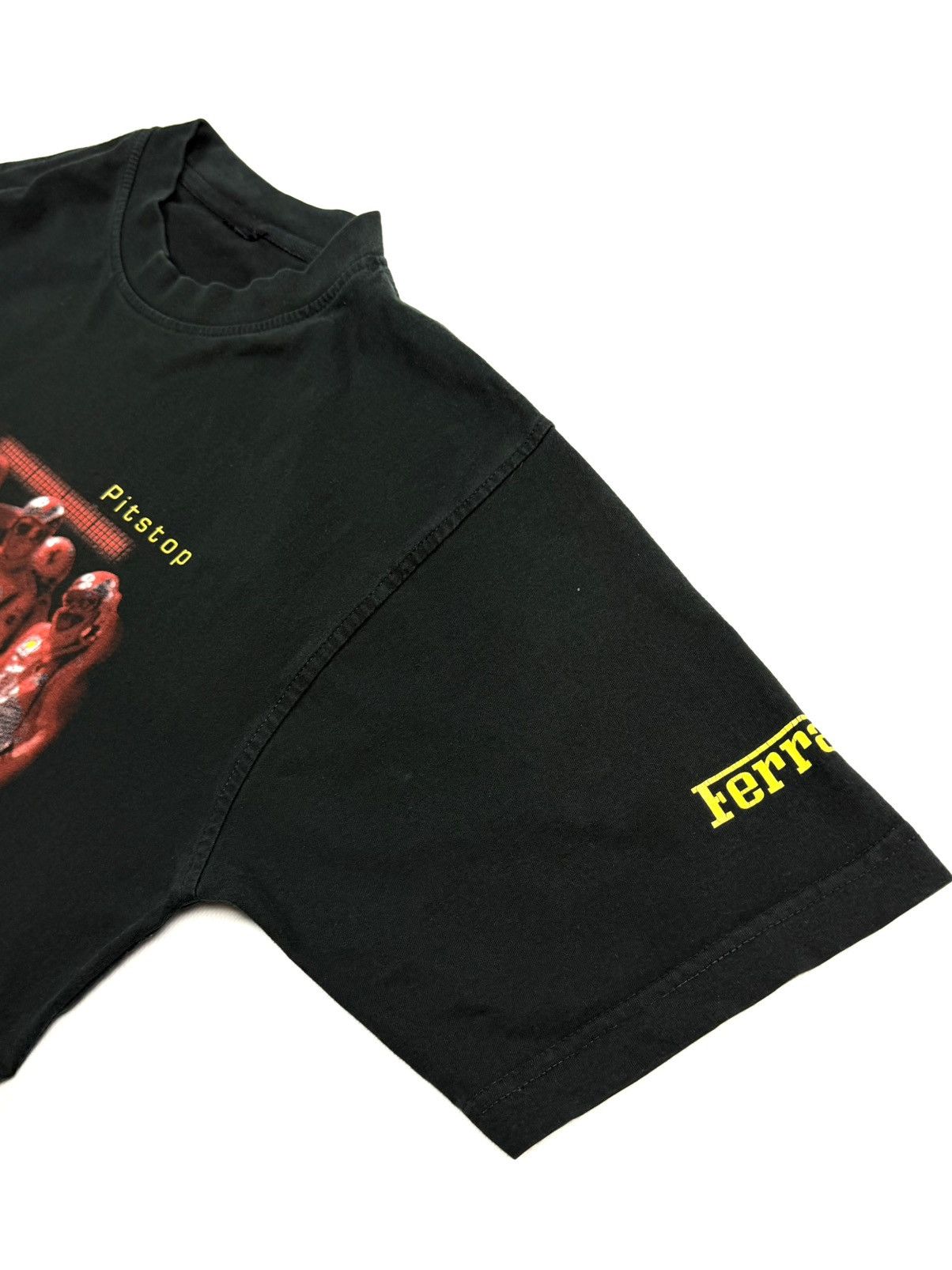 Ferrari 1999 Ferrari F1 Pit Stop Graphic Tee Vintage Racing Rare Y2K Size US M / EU 48-50 / 2 - 8 Thumbnail