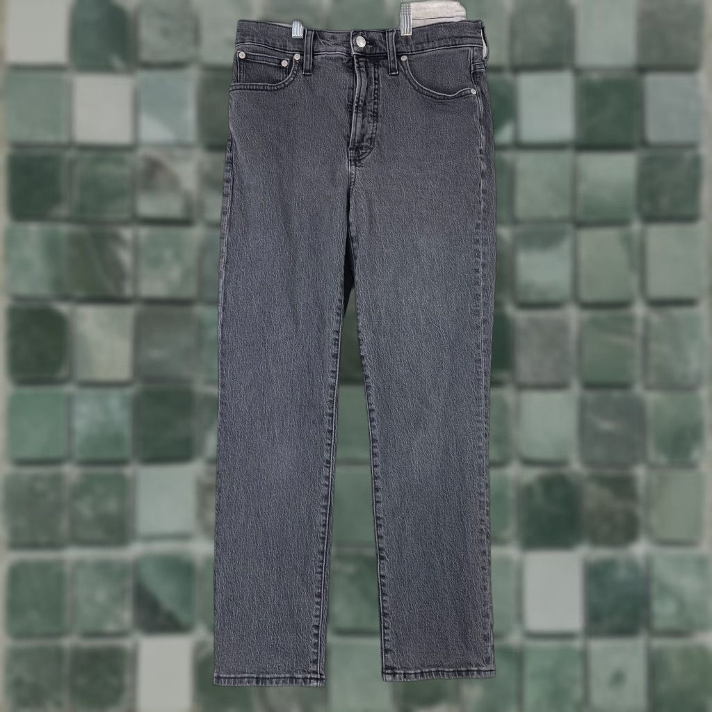 Madewell Madewell Black Denim The Perfect Vintage Jeans Womens High-Rise Casual Size 27 Size 27" / US 4 / IT 40 - 1 Thumbnail