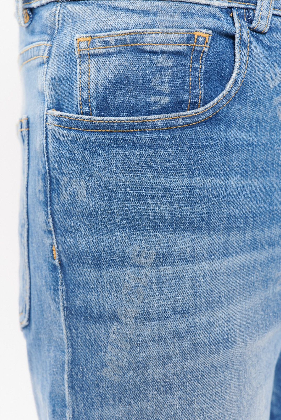 Nahmias Last Size Nahmias Miracle Printed Denim Straight Pants Size US 28 / EU 44 - 3 Thumbnail