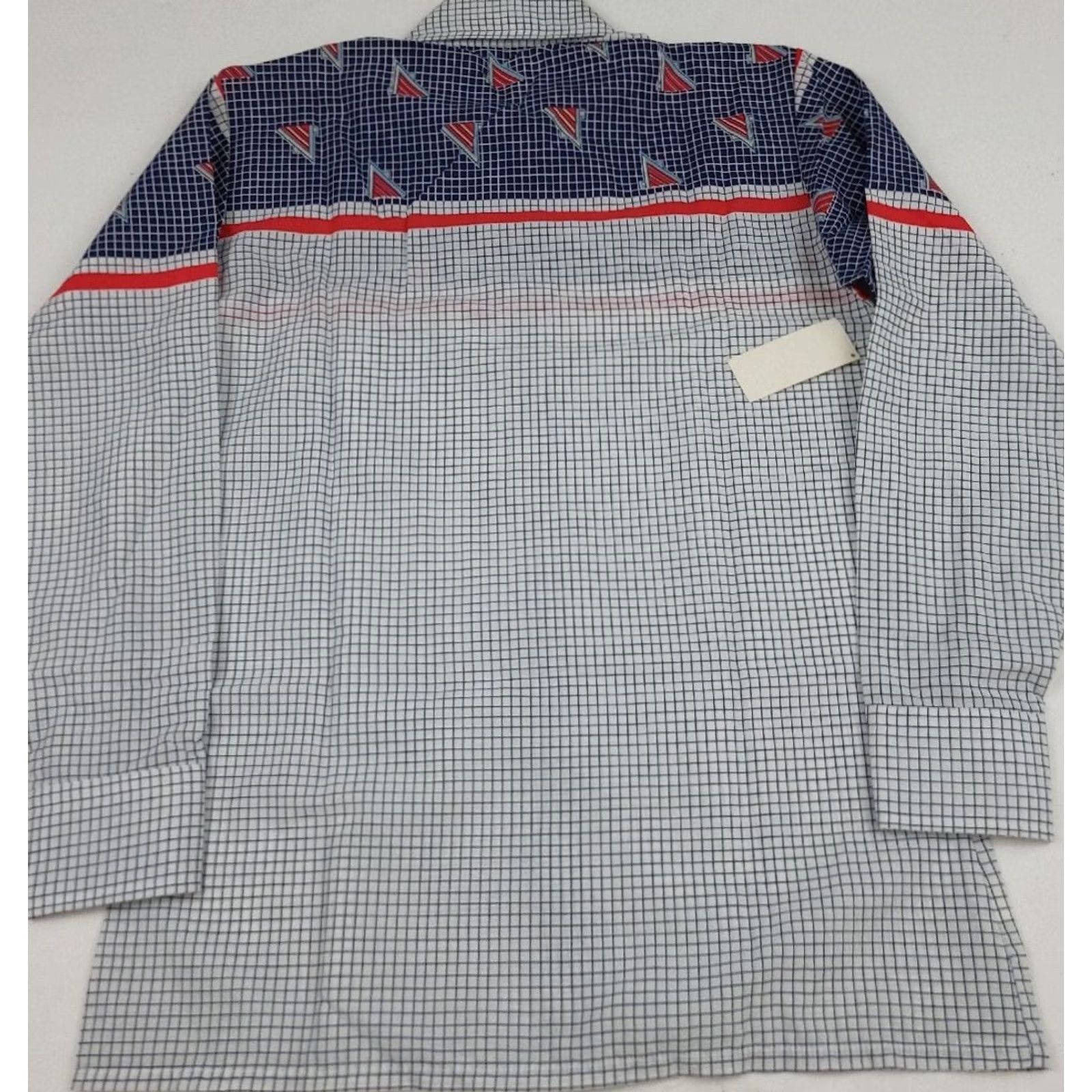 Sears VINTAGE Johnny Miller Shirt Rare Deadstock NWT Pattern Sears USA 70s Disco Golf Size US M / EU 48-50 / 2 - 7 Thumbnail