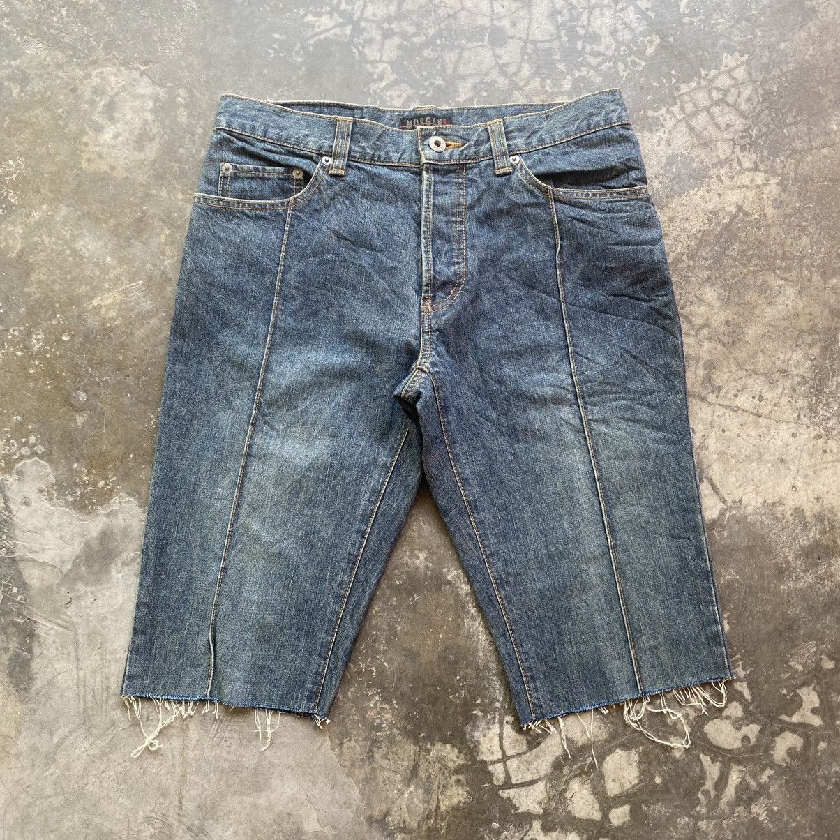 Morgan De Toi × Morgan Homme MORGAN HOMME Crop Denim Short Size US 30 / EU 46 - 2 Thumbnail